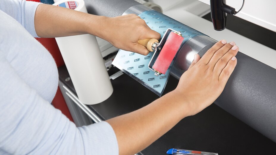 Film and Cloth Plate Mounting Tapes For Flexographic Printing tesa