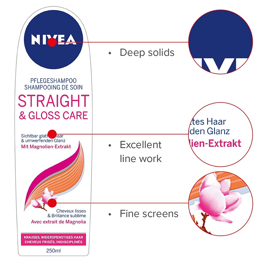 "increased efficiency" Nivea print sample "increased efficiency" Nivea print sample