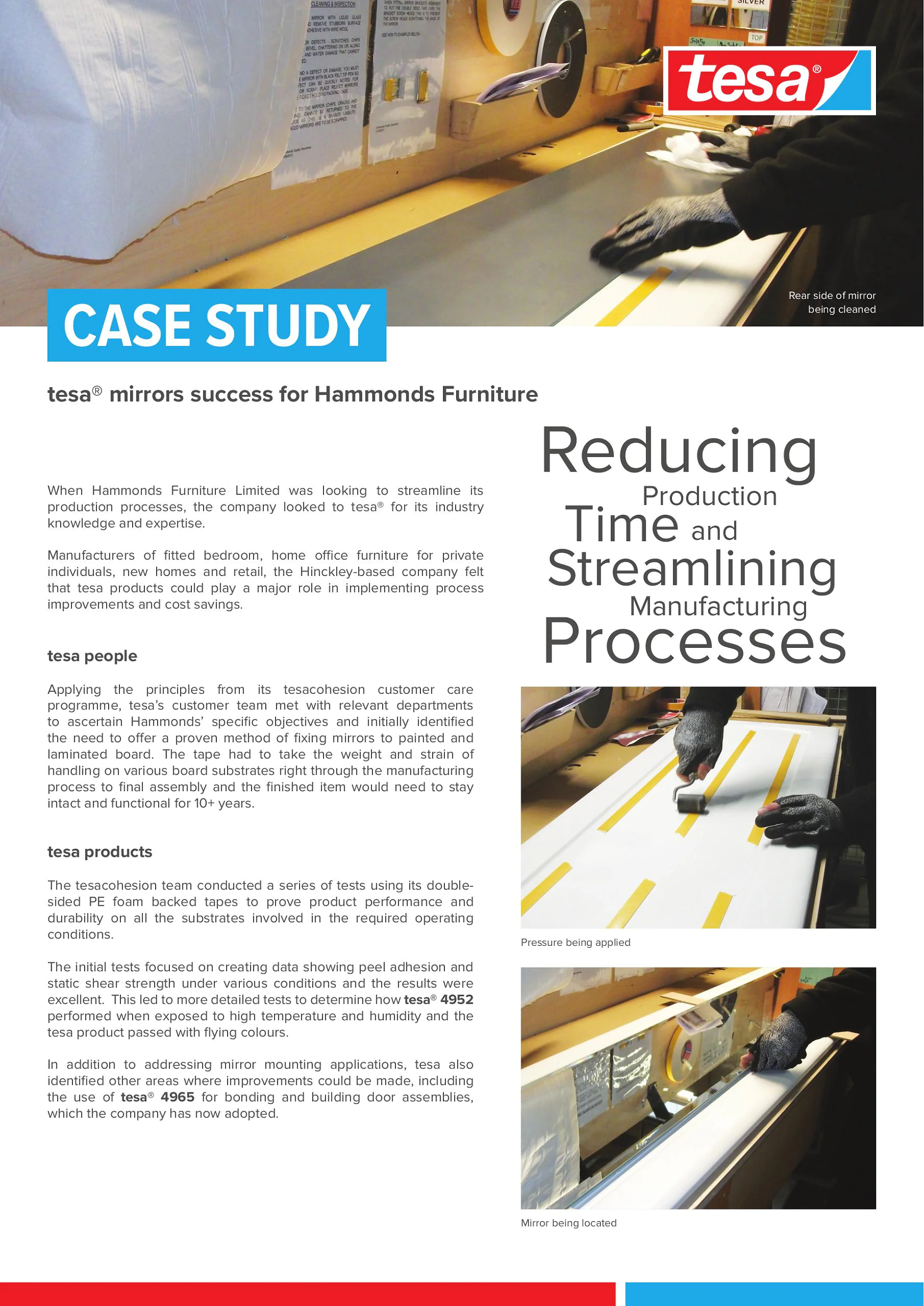 CASE STUDY - Hammonds