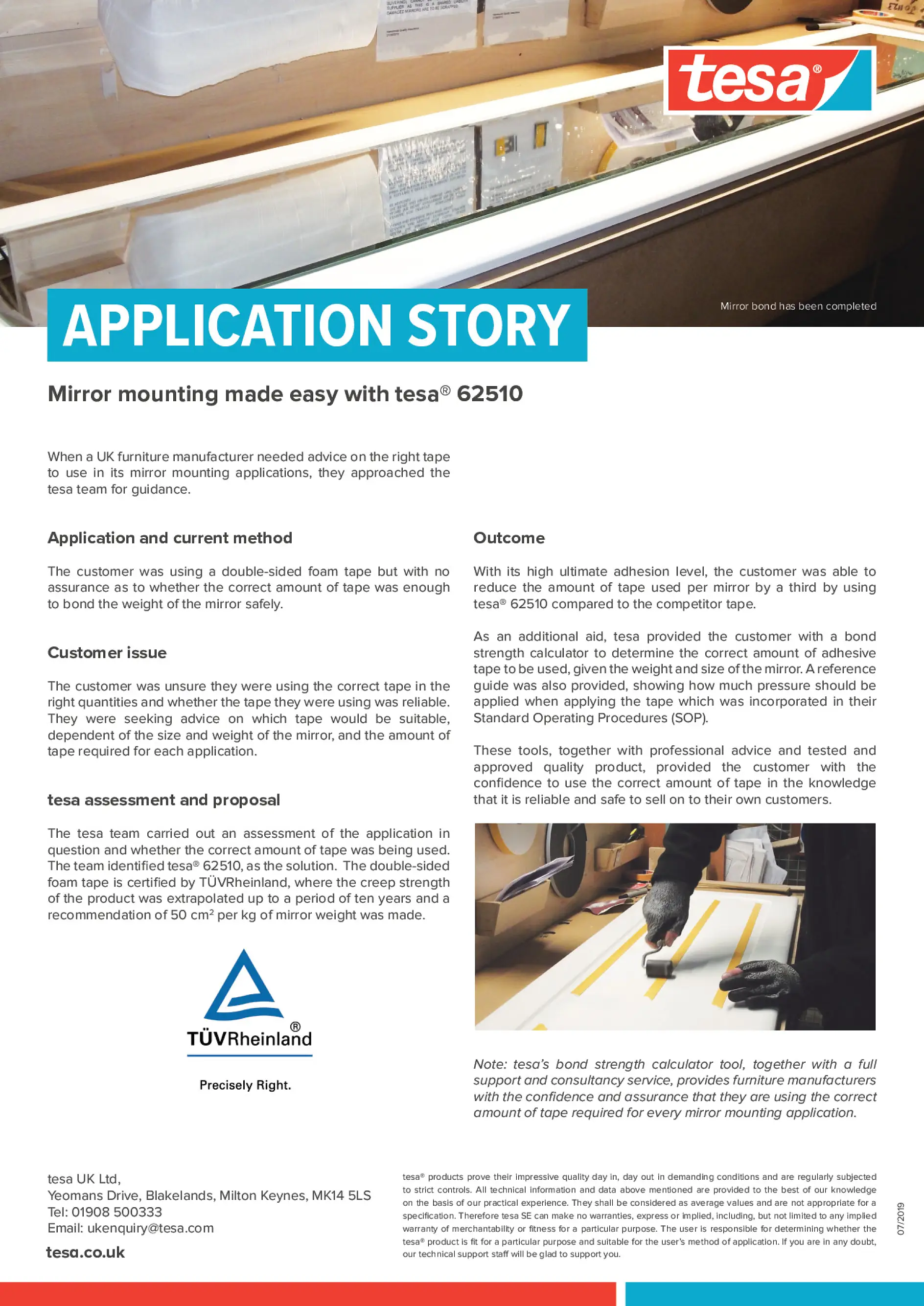 APPLICATION STORY - Mirror Mounting.web