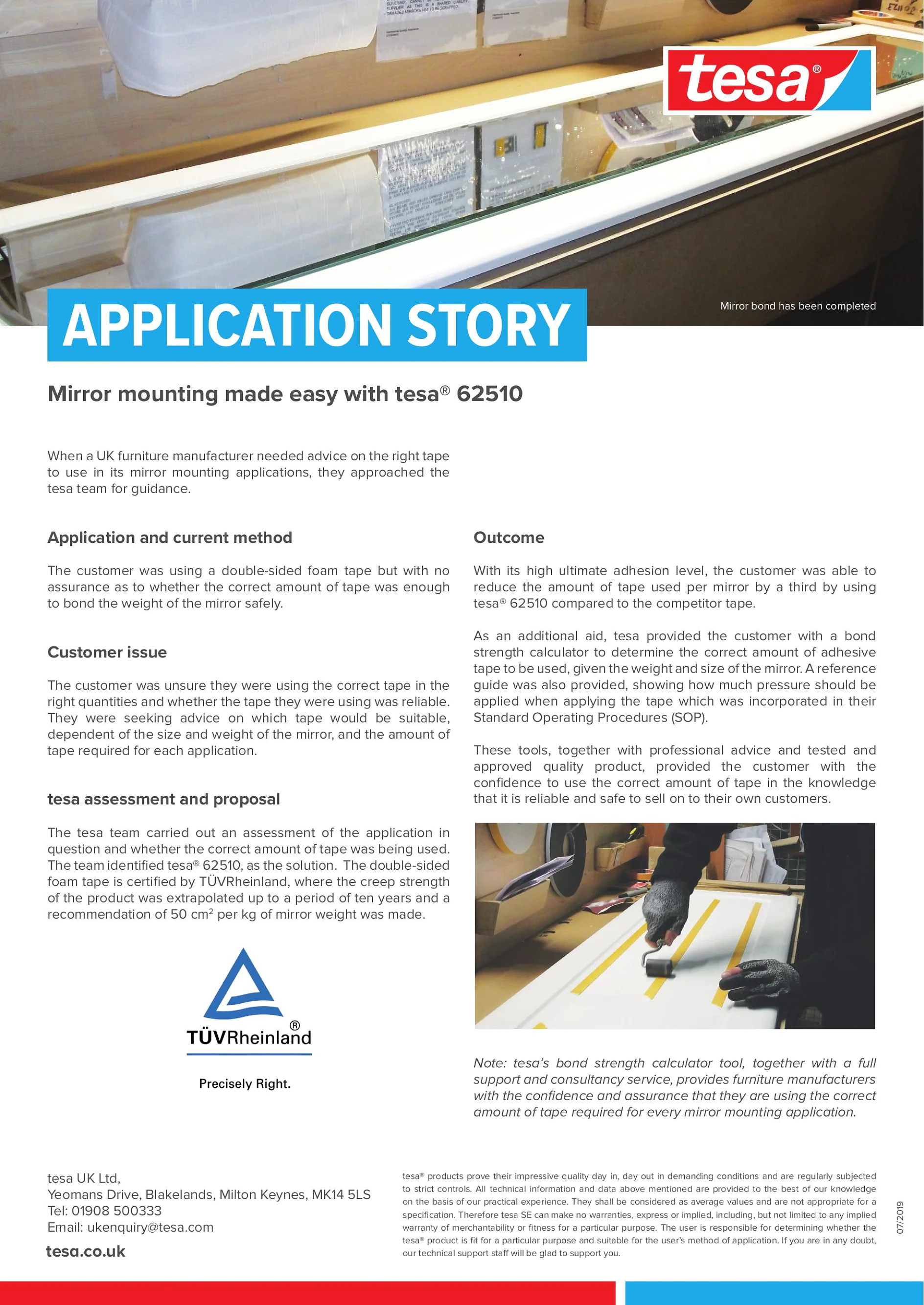 APPLICATION STORY - Mirror Mounting.web