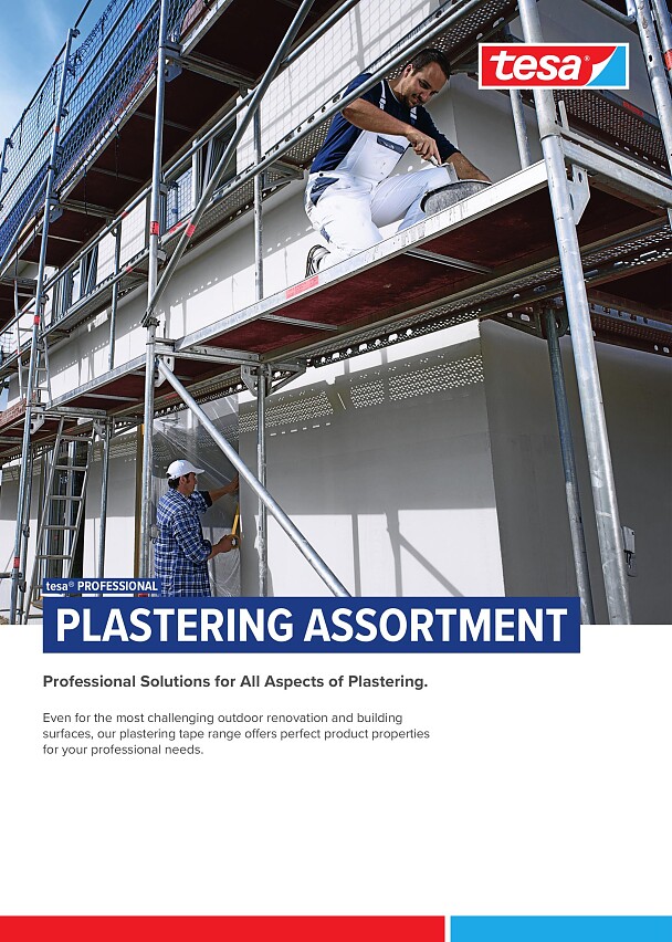 Adhesive Tapes for Plastering, Rendering and Other Heavy Duty