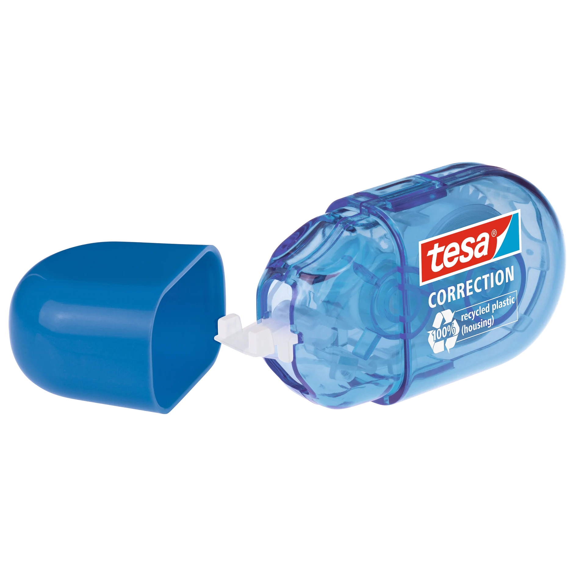 [en-en] tesa mini Roller Correction ecoLogo 6m x 5mm, blue