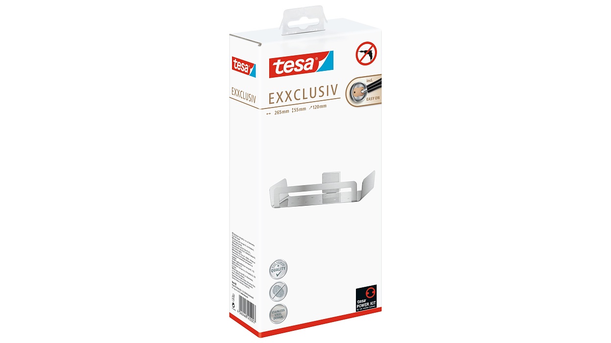 [en-en] tesa Exxclusiv Shower Basket