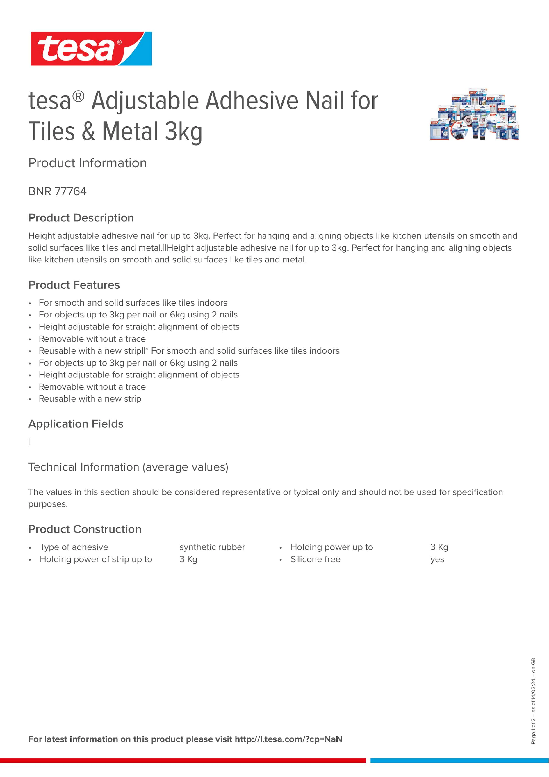 Product information_tesa® 77764_en-GB