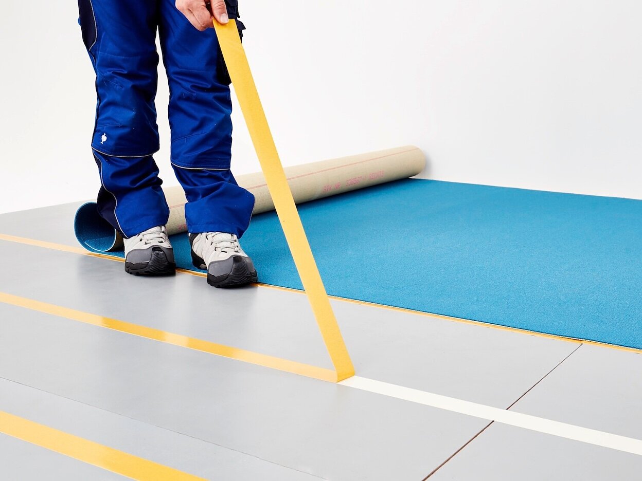tesa 4964 double sided tape with fabric backing step7of7 ap
