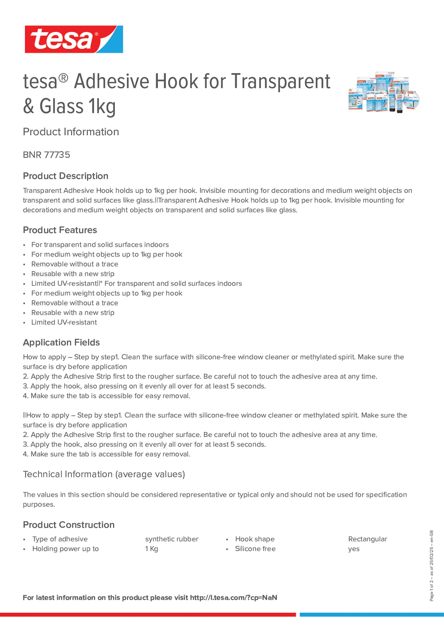 Product information_tesa® 77735_en-GB