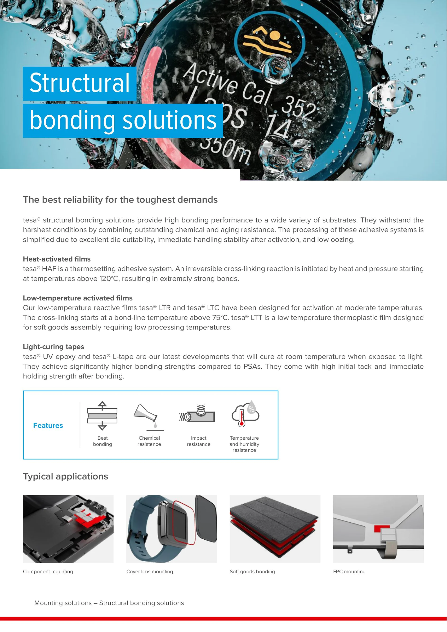 tesa® Structural Bonding Solutions