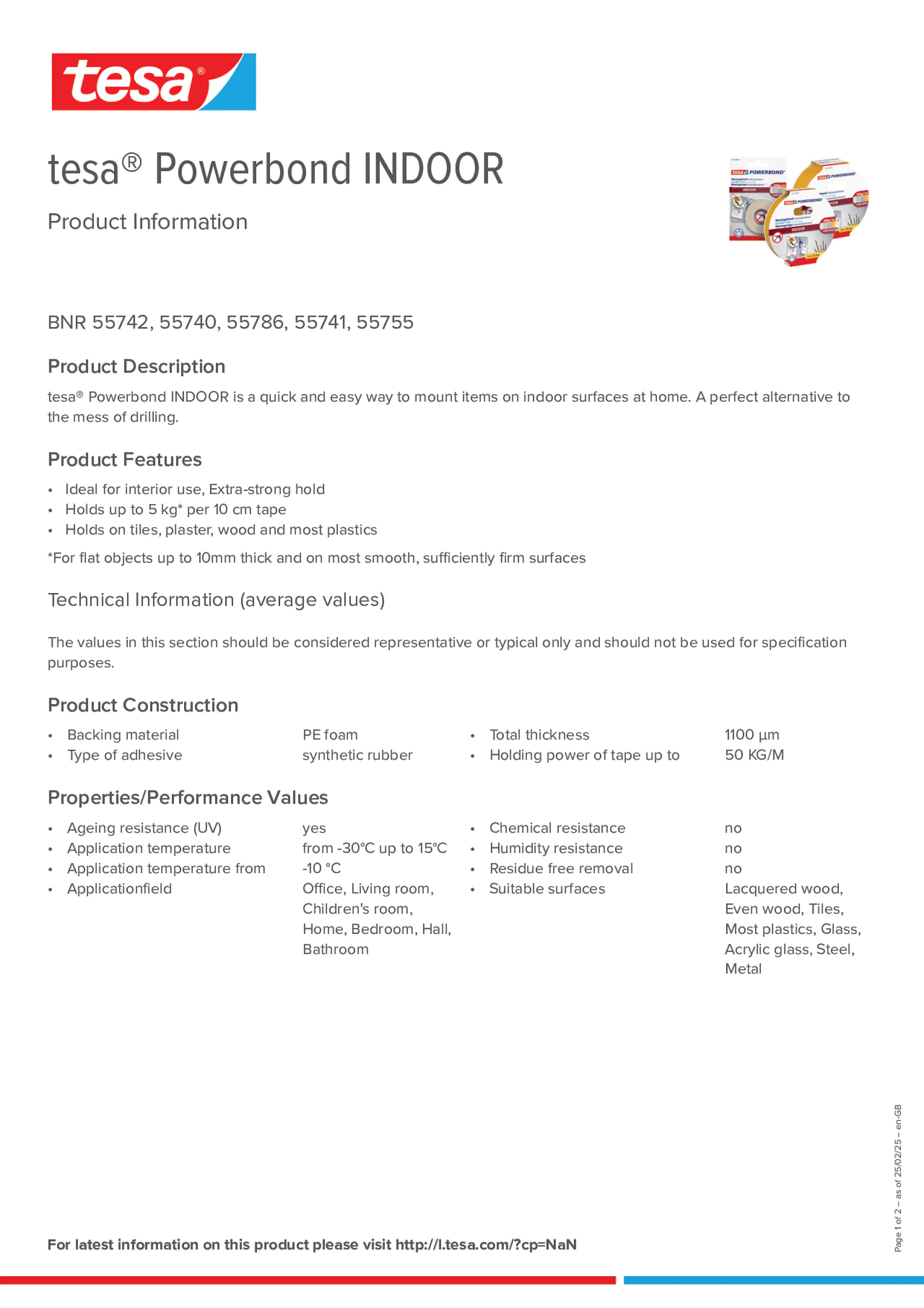 Product information_tesa® Powerbond 55740_en-GB