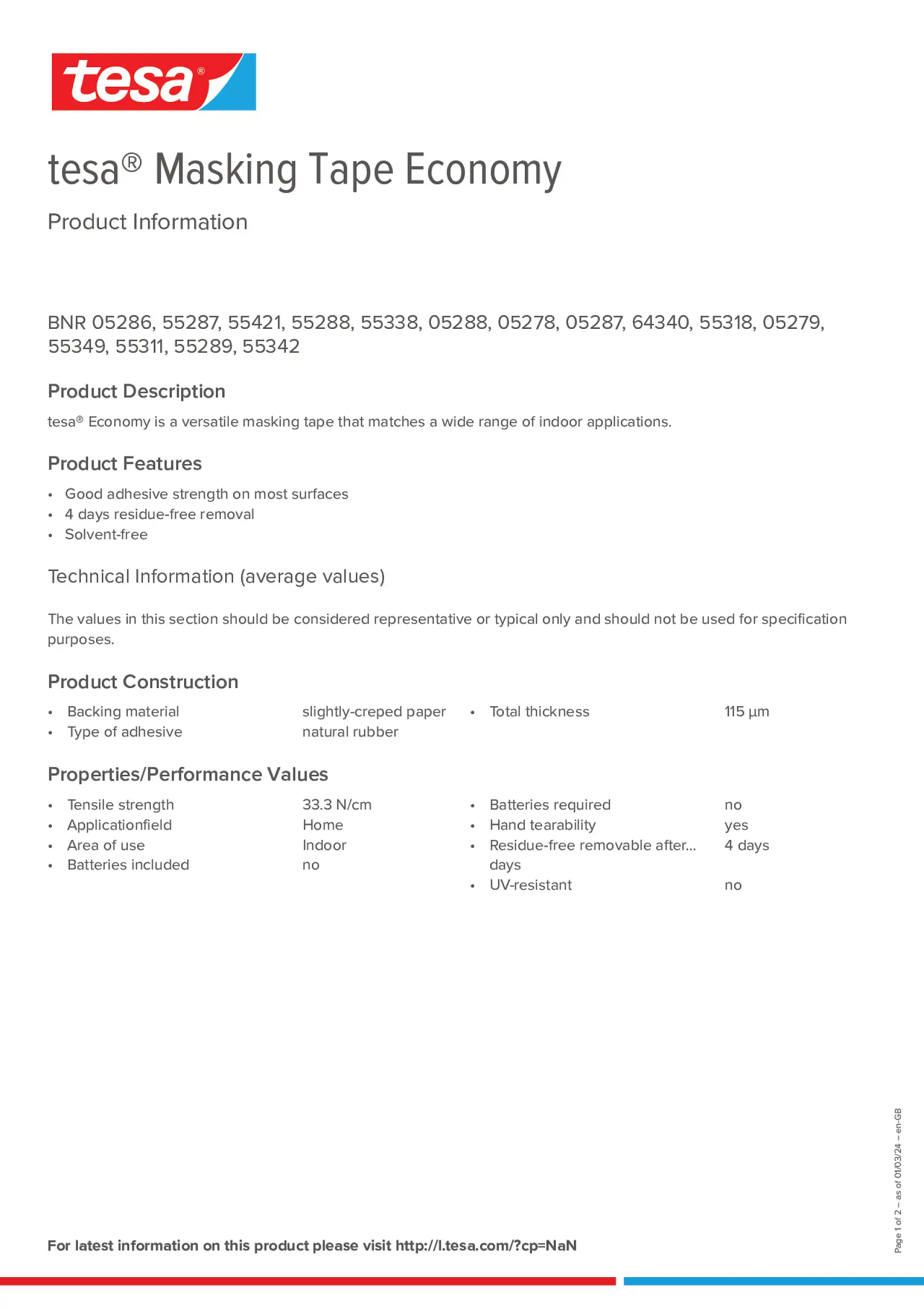 Product information_tesa® 55287_en-GB