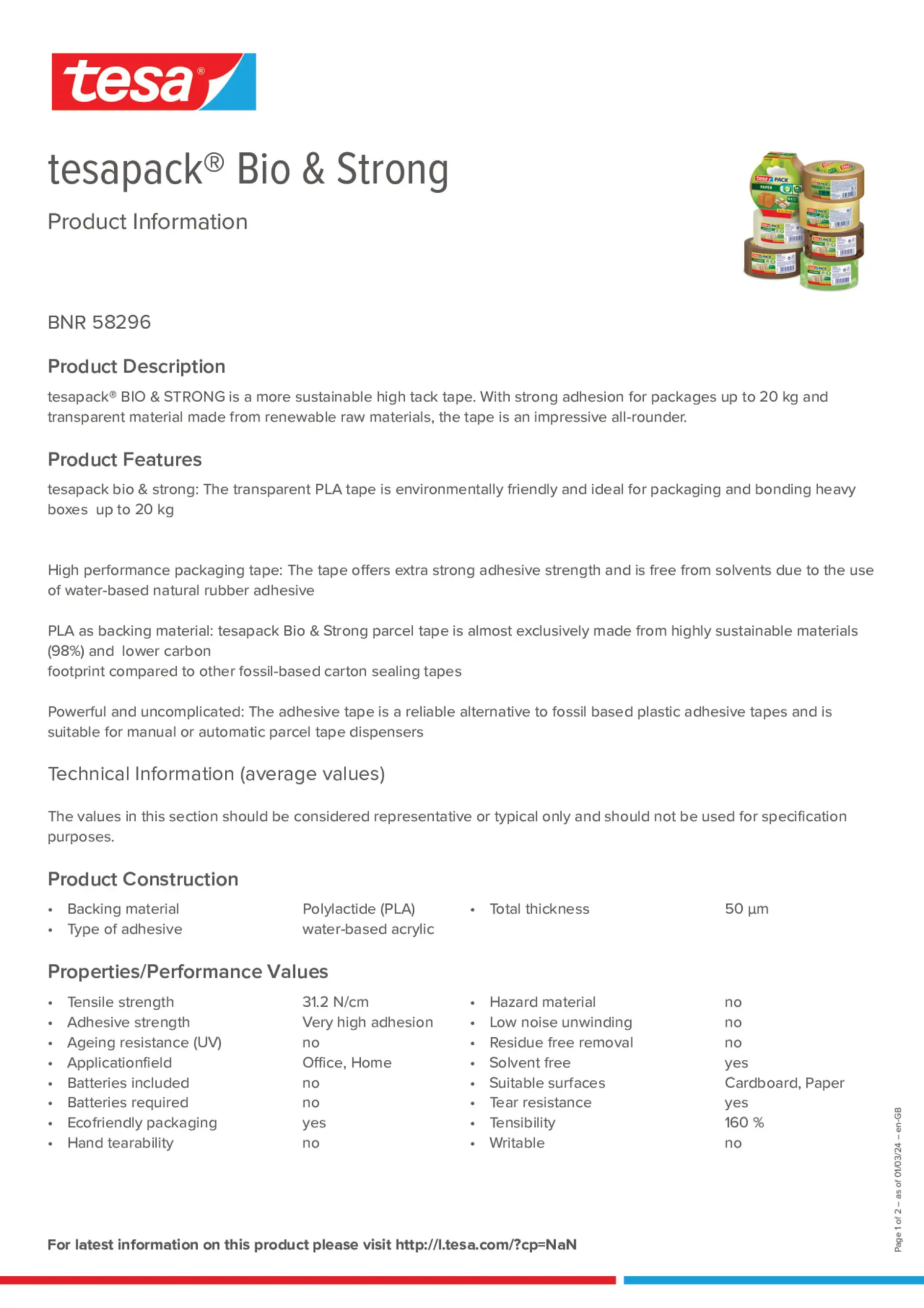 Product information_tesapack® 58296_en-GB
