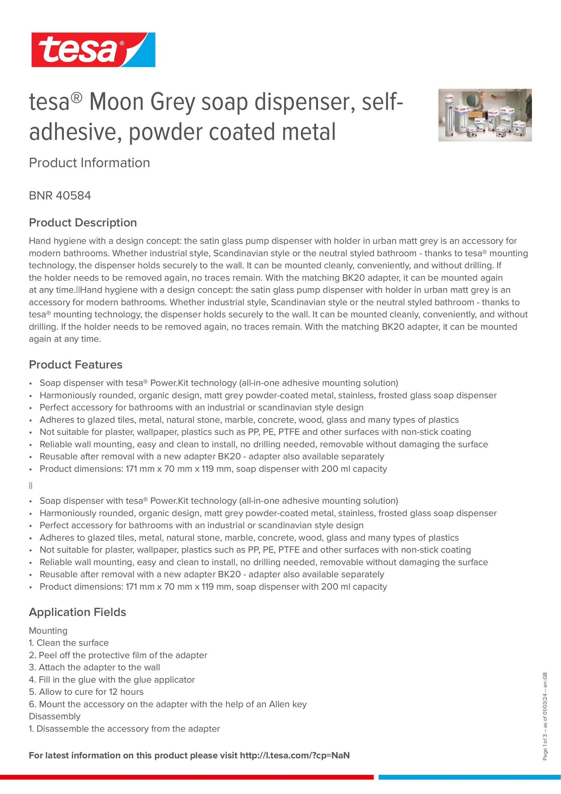 Product information_tesa® 40584_en-GB