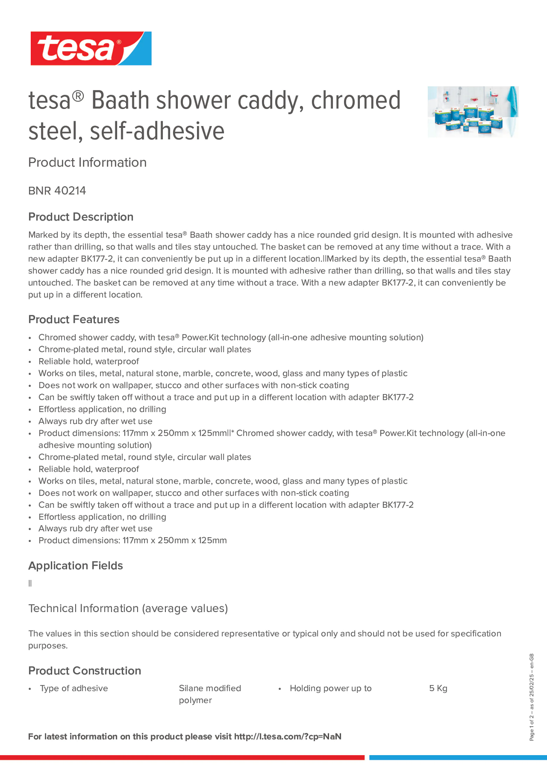 Product information_tesa® 40214_en-GB