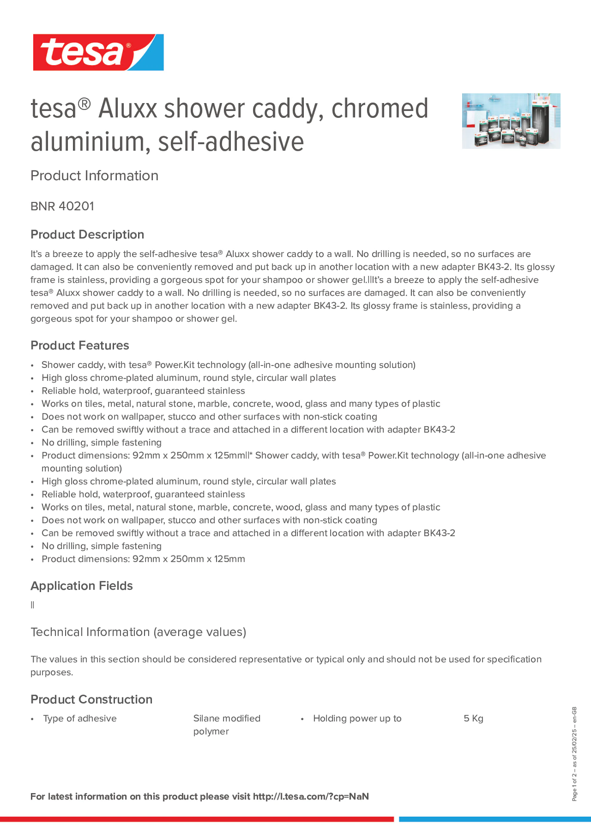 Product information_tesa® 40201_en-GB