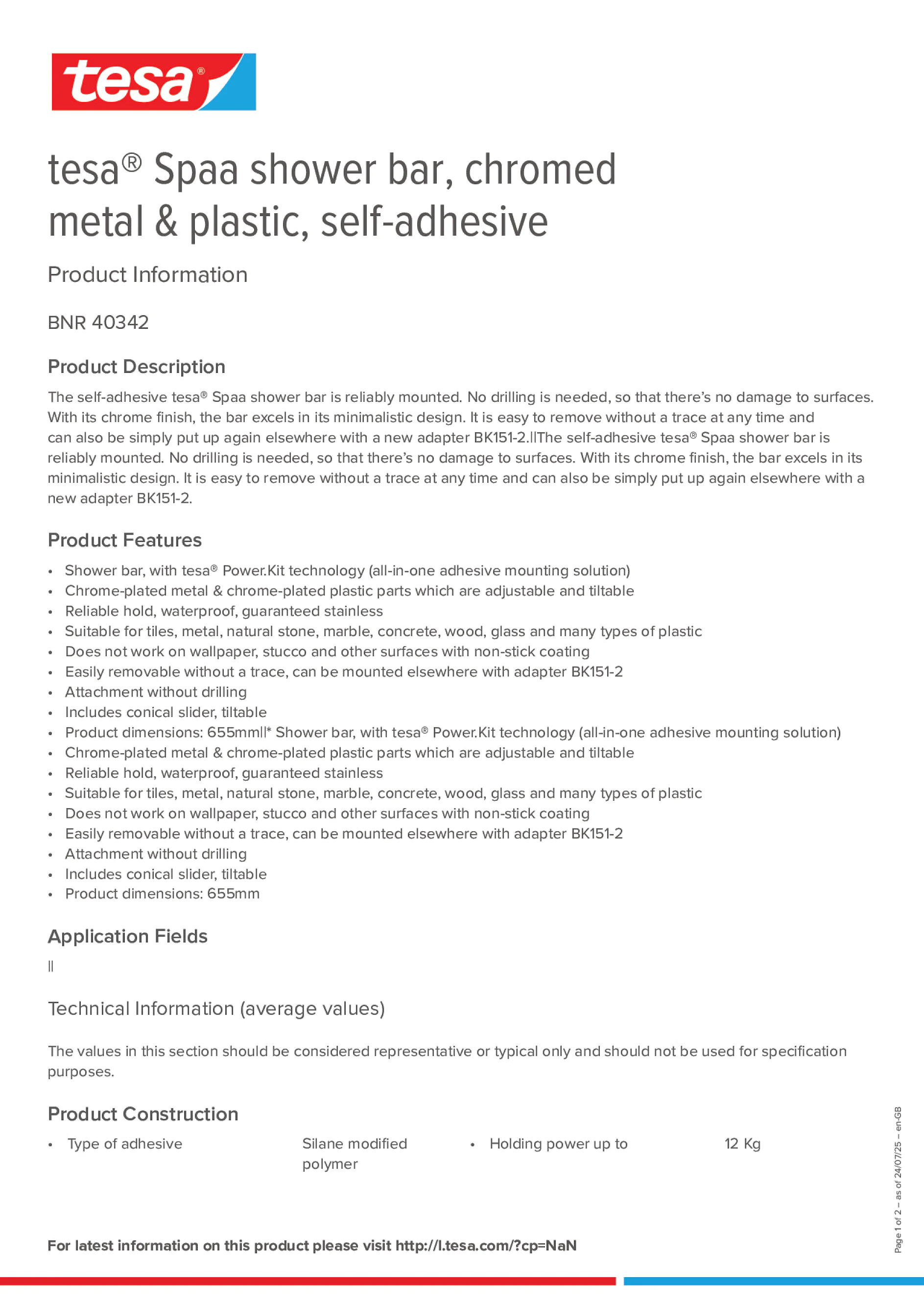 Product information_tesa® 40342_en-GB