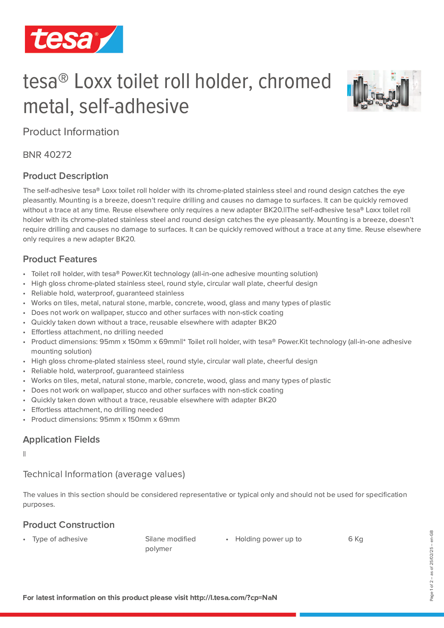 Product information_tesa® 40272_en-GB