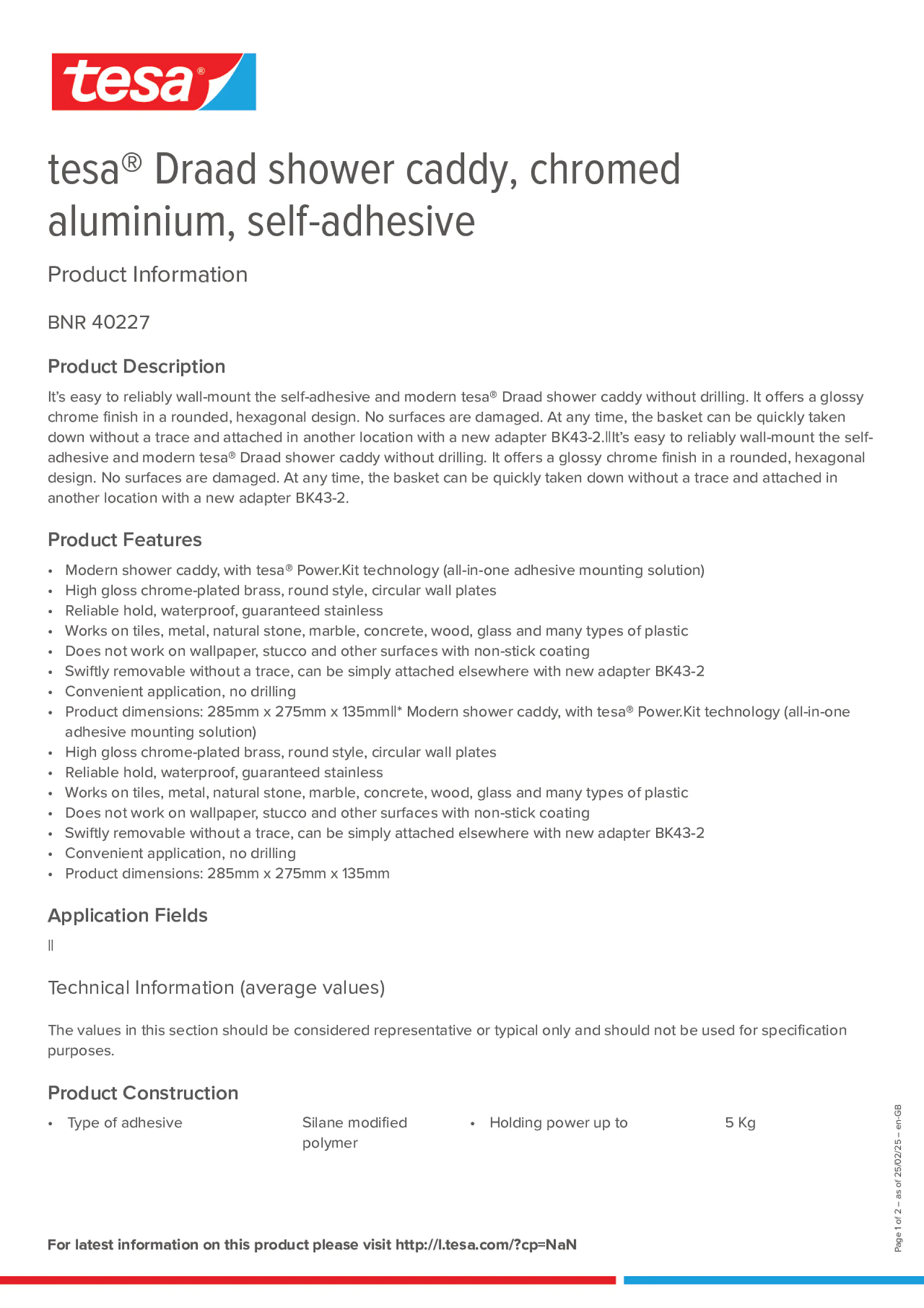Product information_tesa® 40227_en-GB