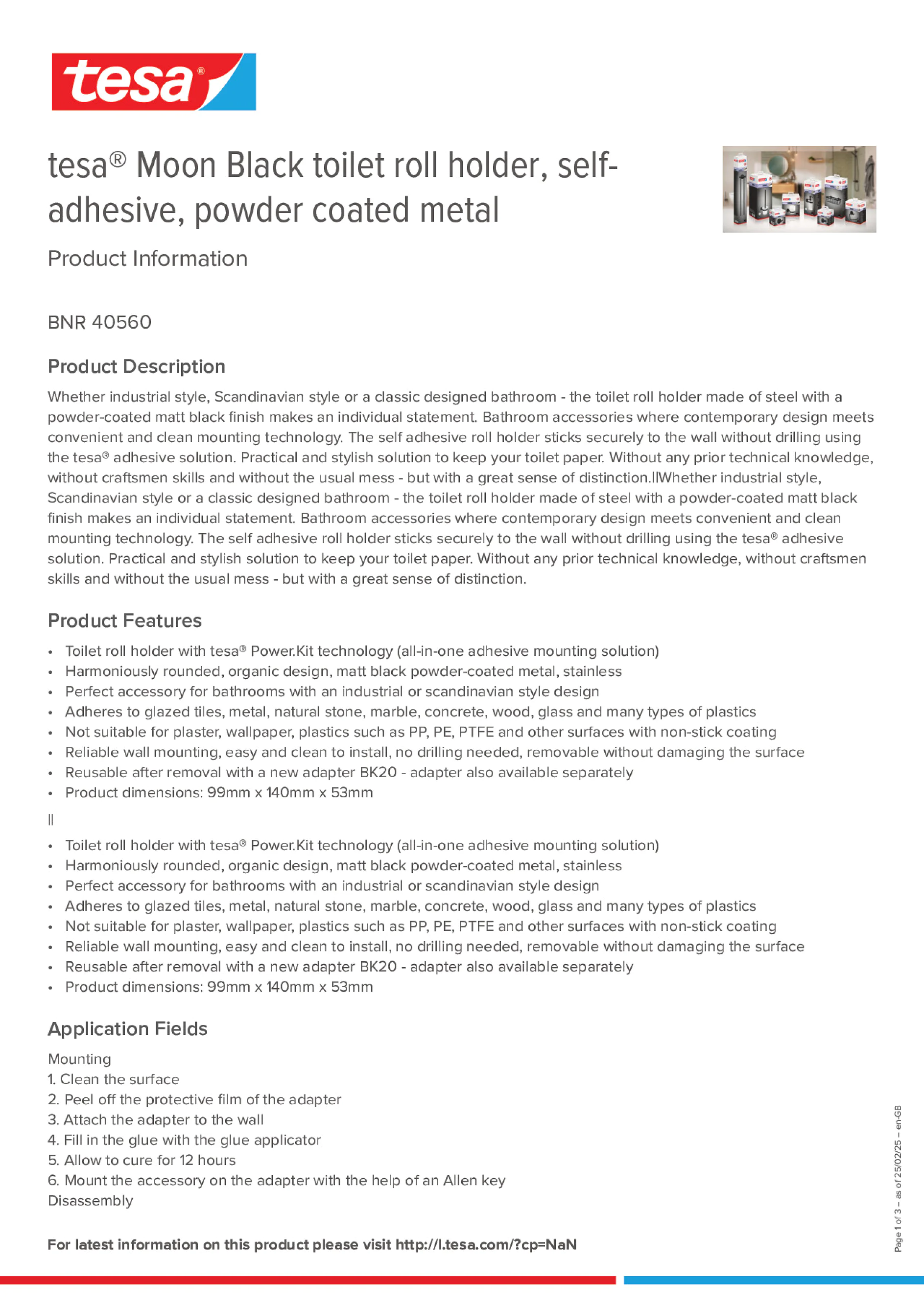 Product information_tesa® 40560_en-GB