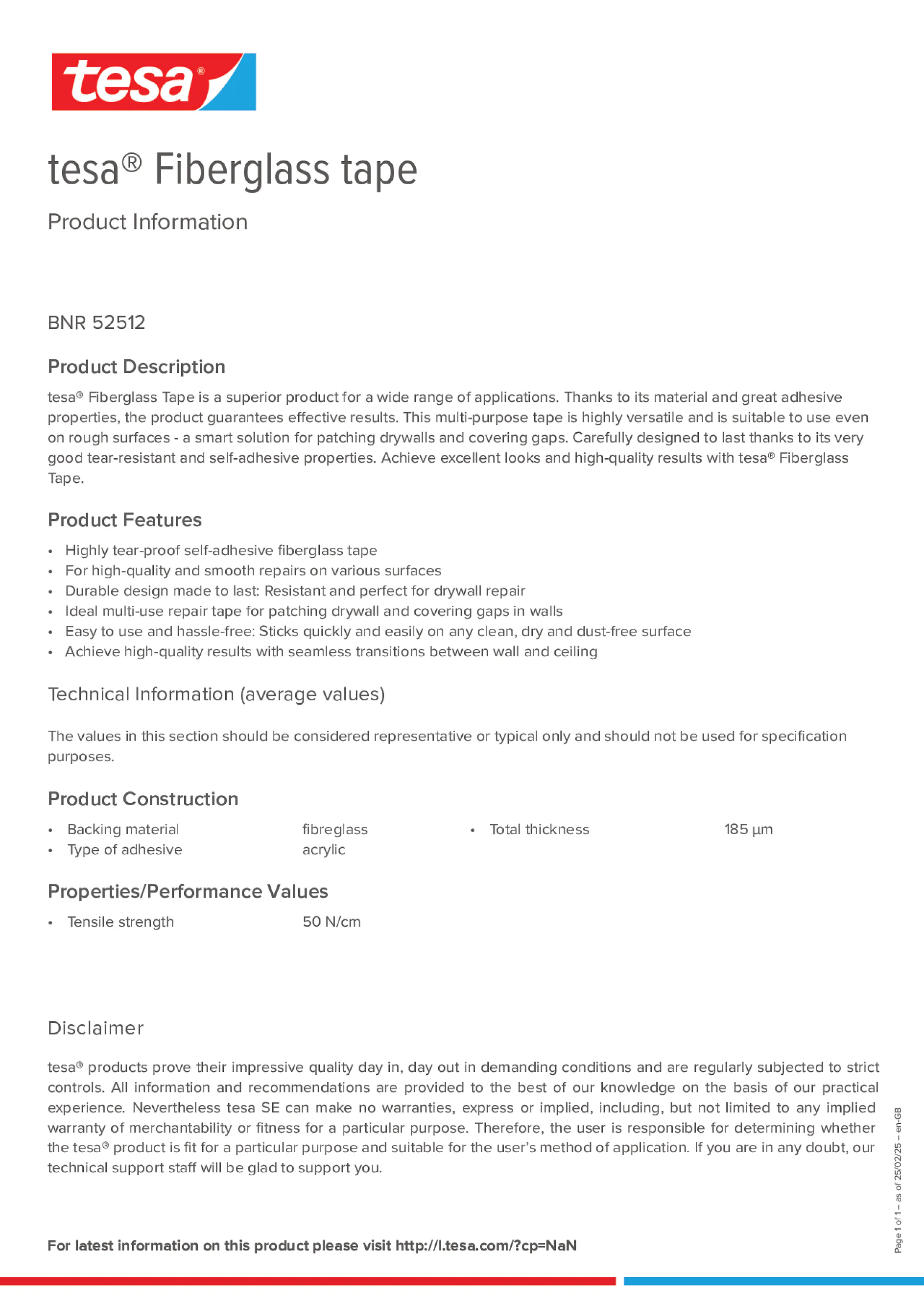 Product information_tesa® 52512_en-GB