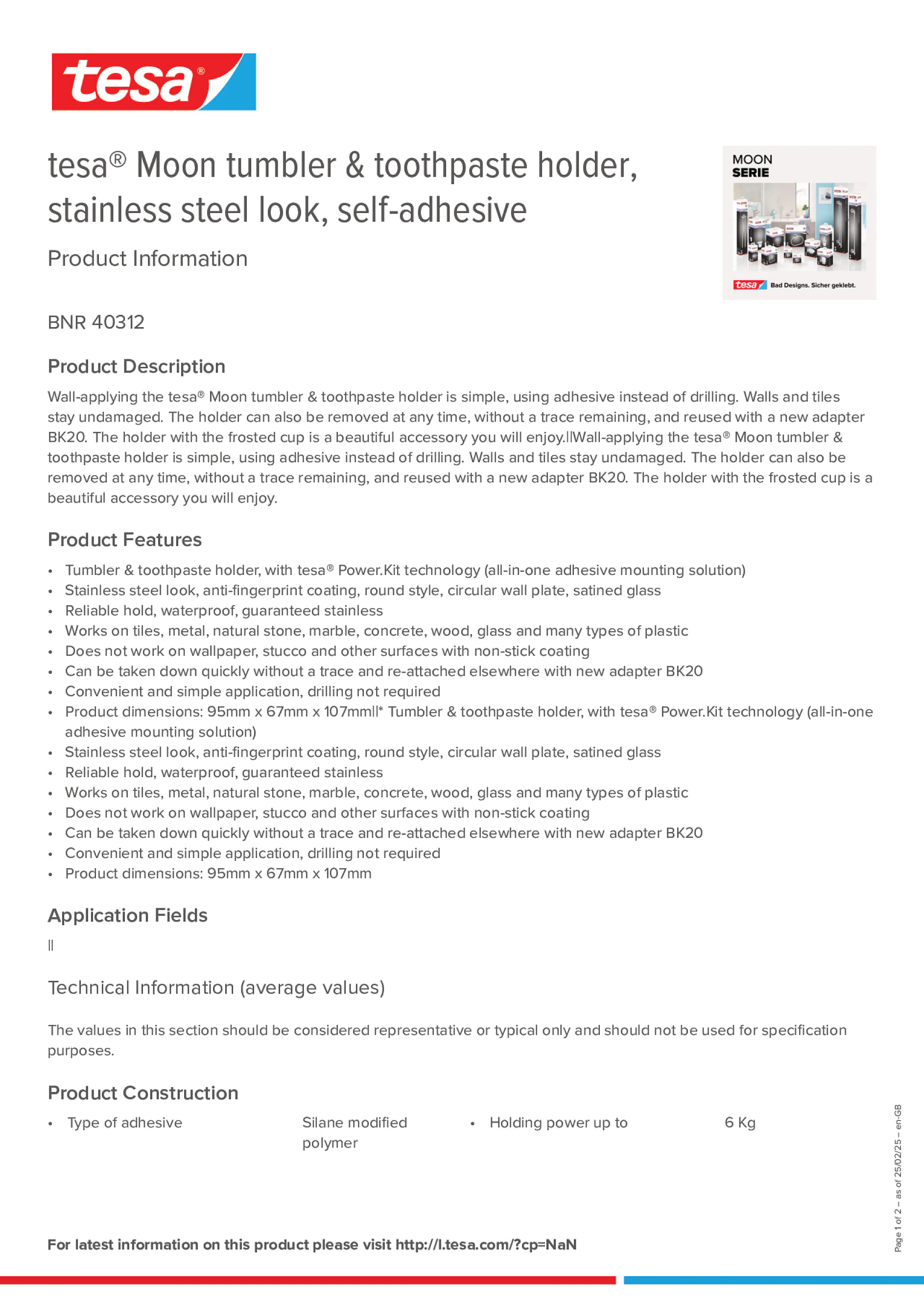 Product information_tesa® 40312_en-GB
