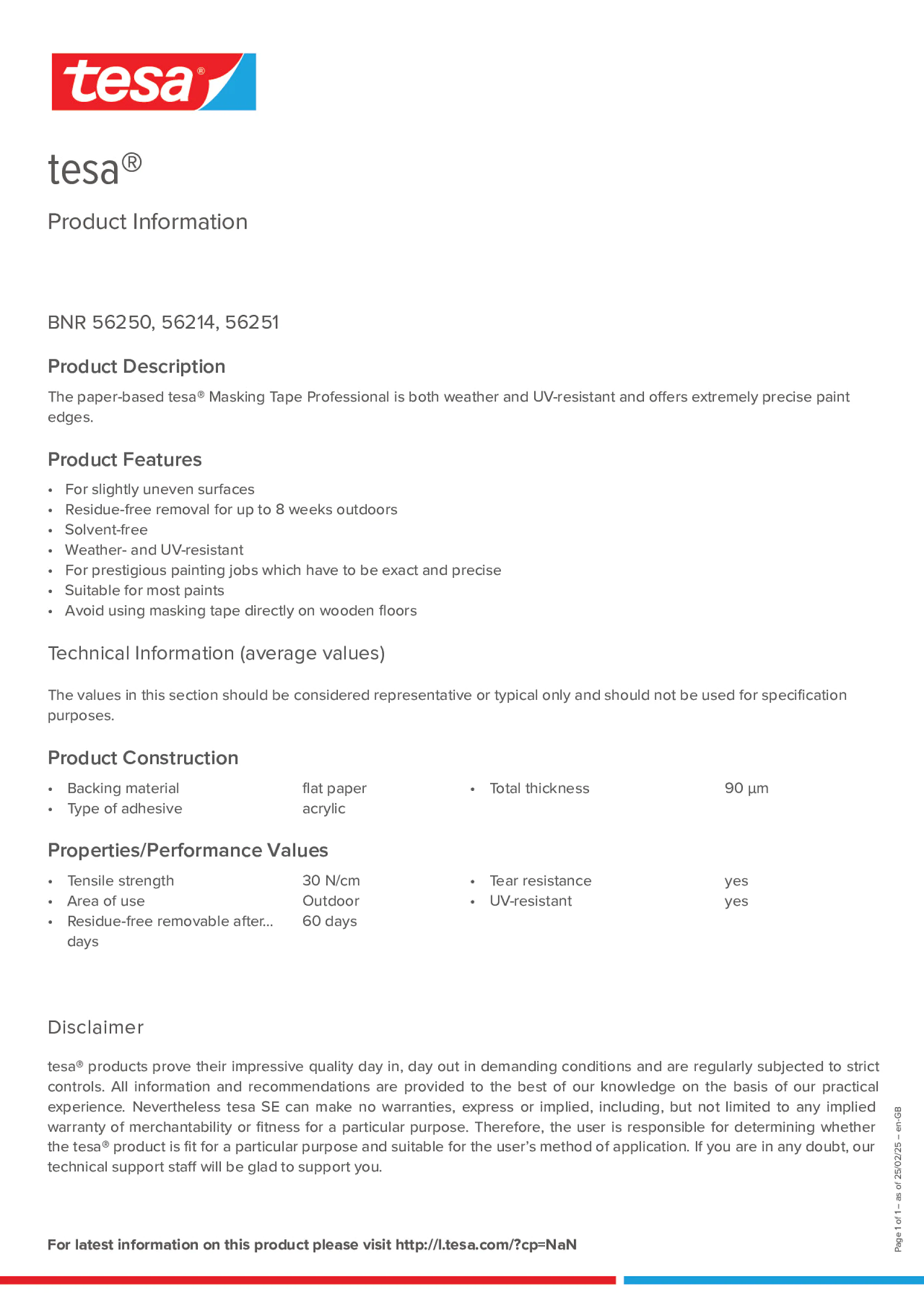 Product information_tesa® 56214_en-GB