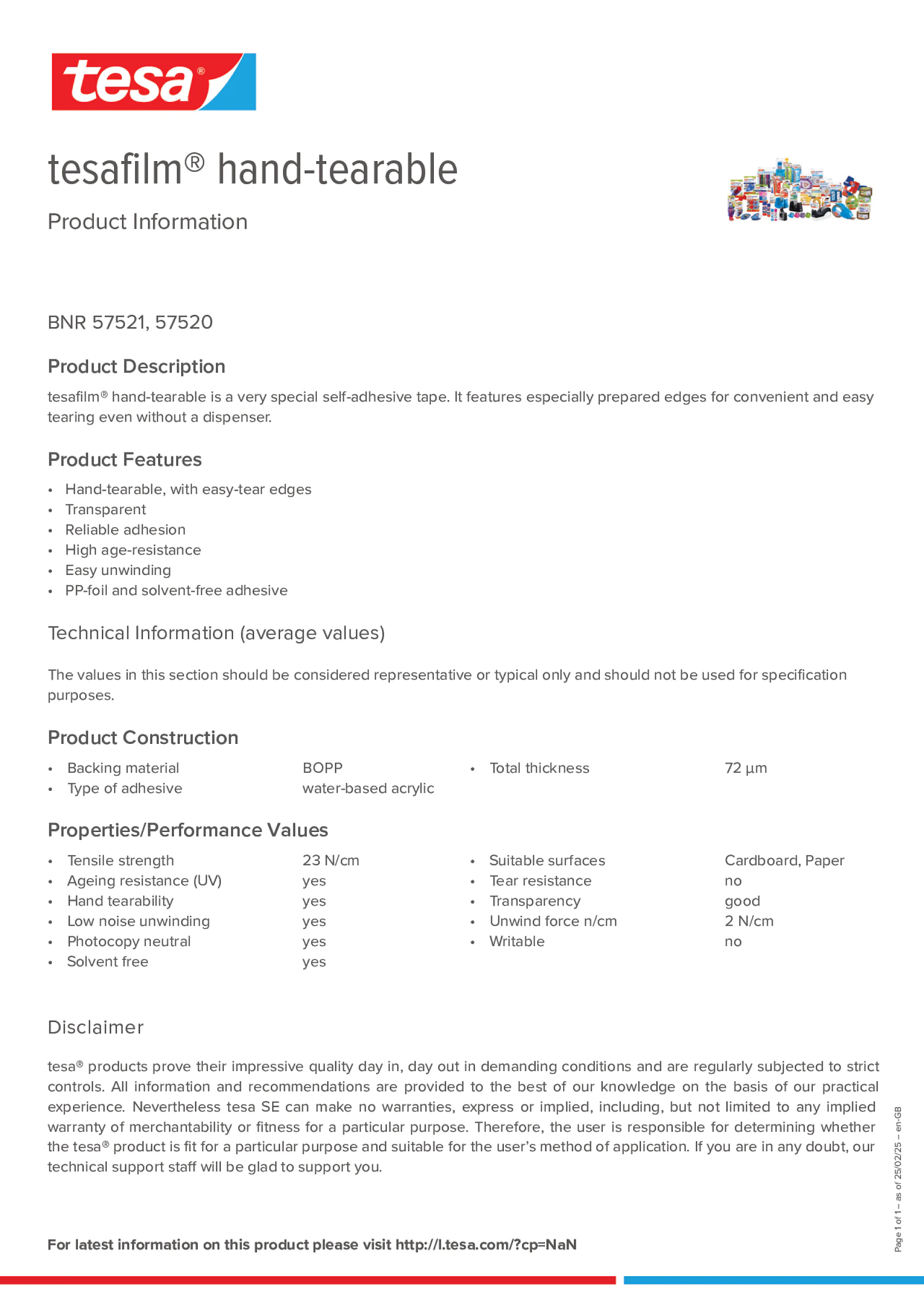 Product information_tesafilm® 57520_en-GB