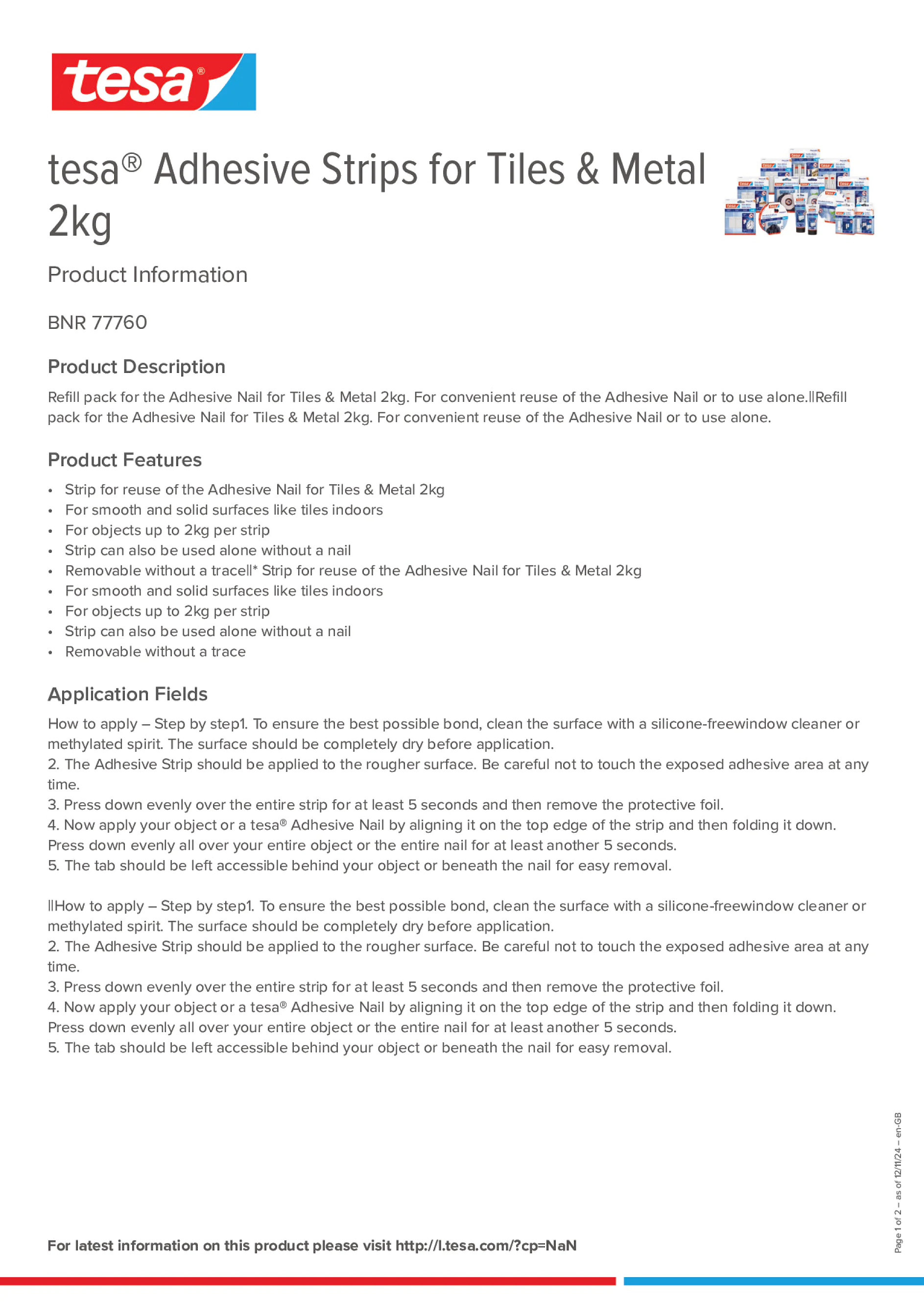 Product information_tesa® 77760_en-GB