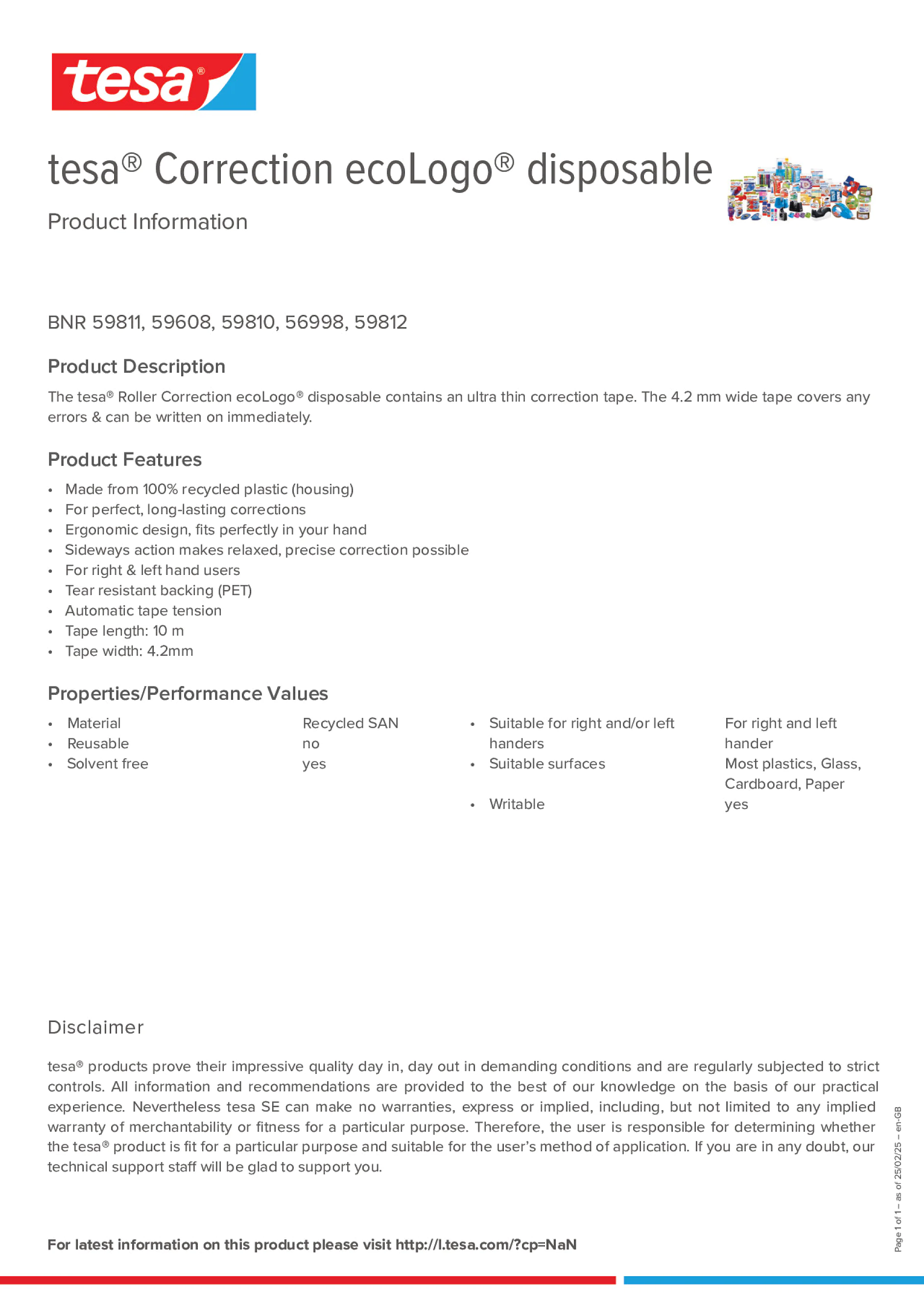 Product information_tesa® 56998_en-GB