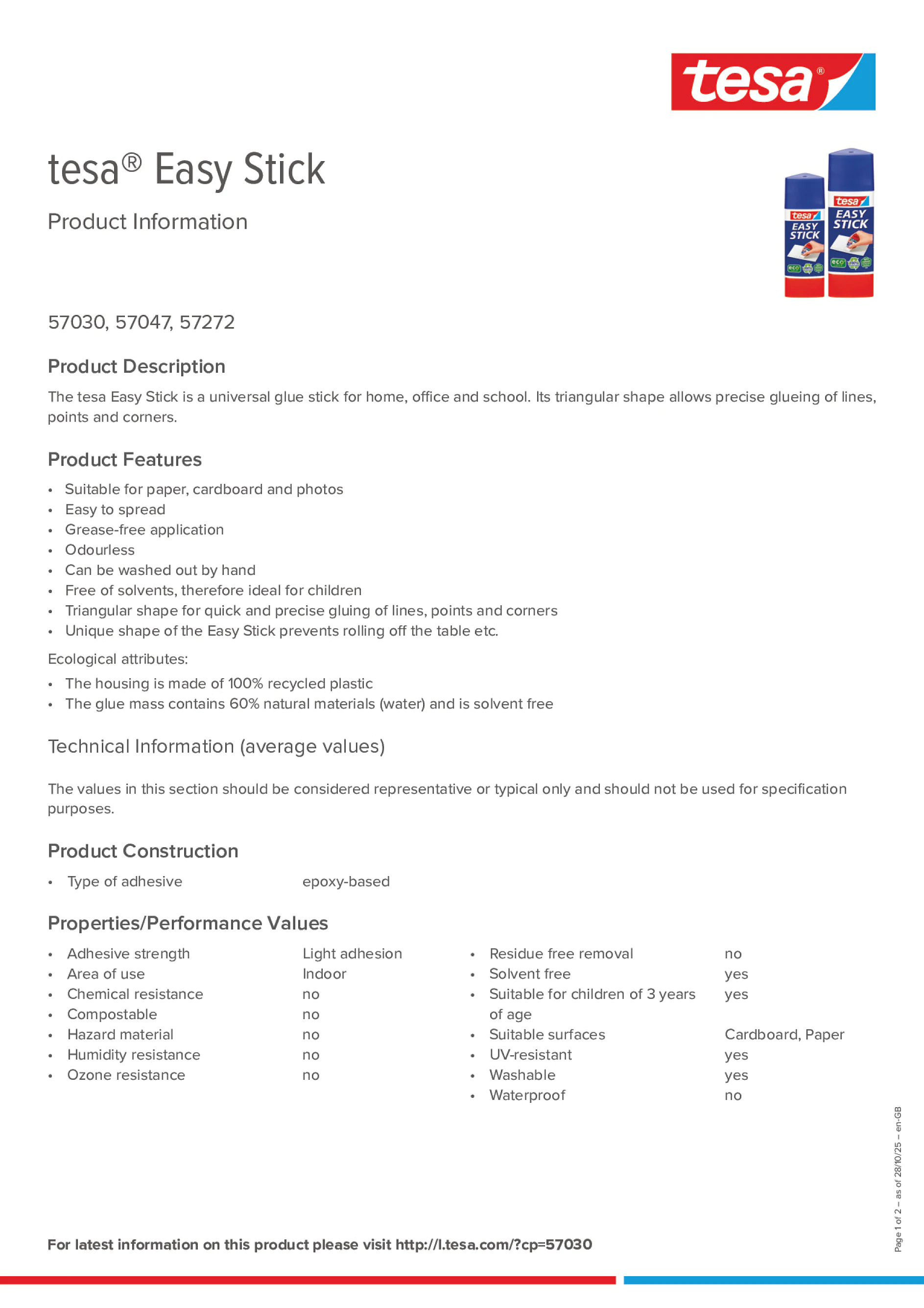 Product information_tesa® 57272_en-GB