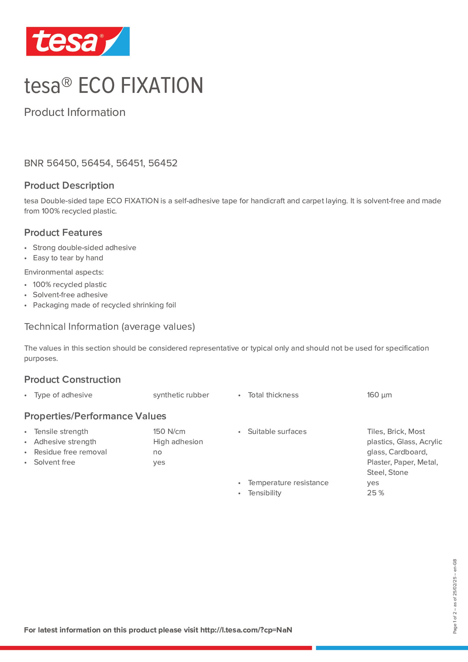 Product information_tesa® 56450_en-GB