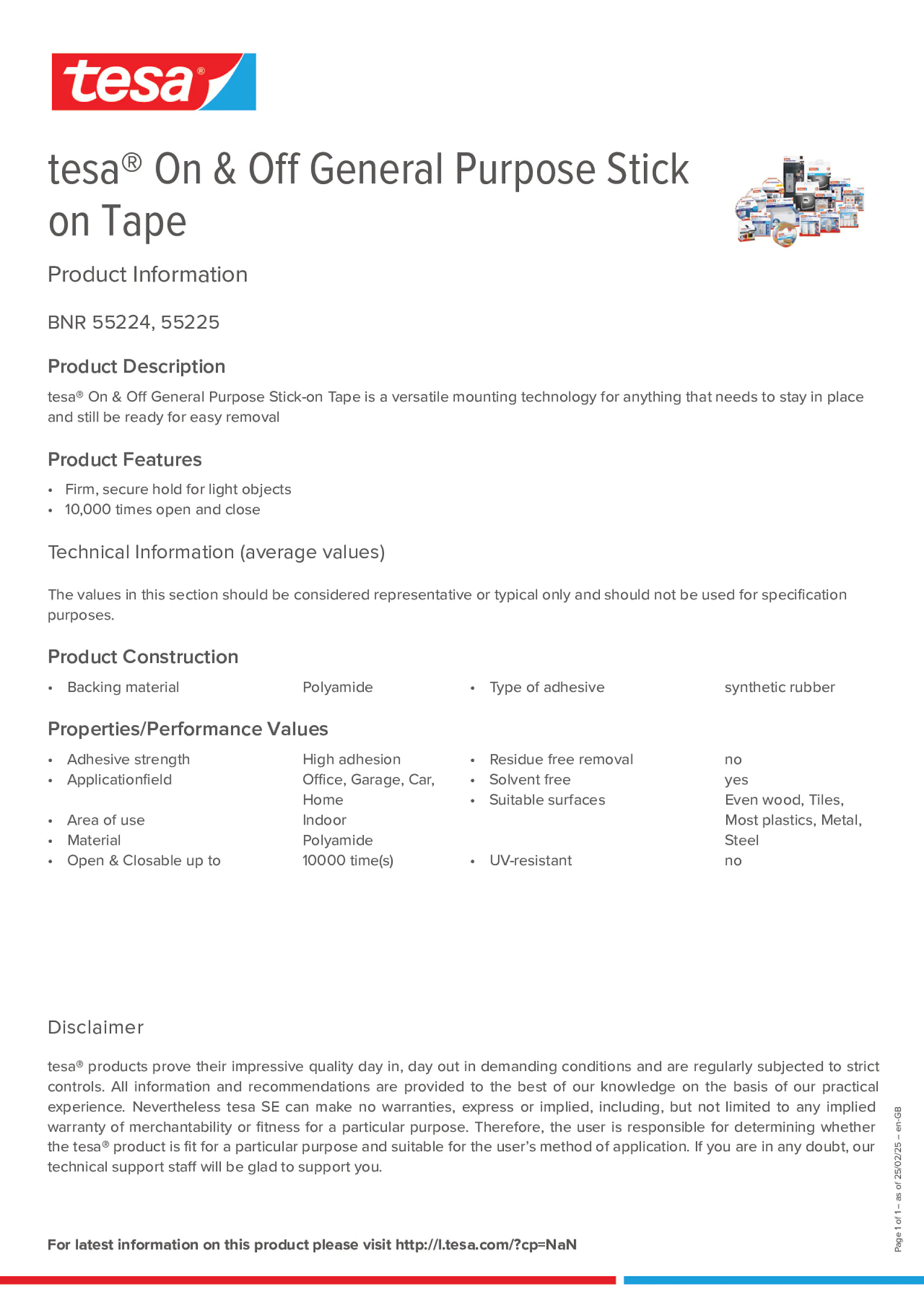 Product information_tesa® On & Off 55225_en-GB