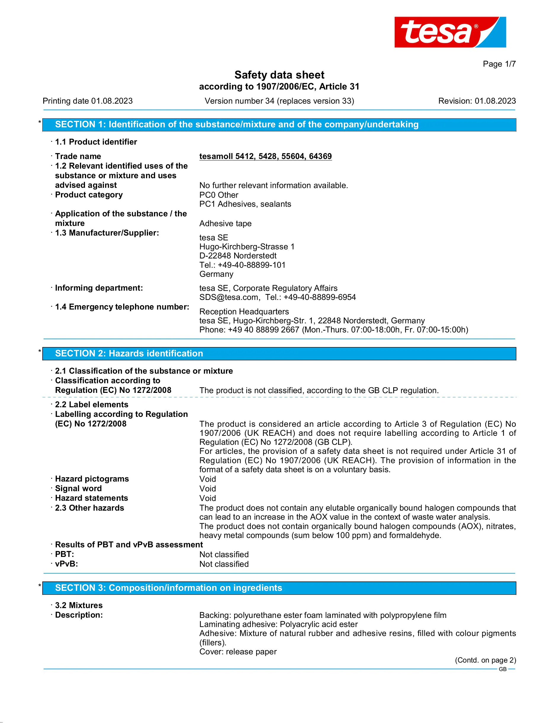 Safety data sheet_tesamoll® 55604_en-GB_v34