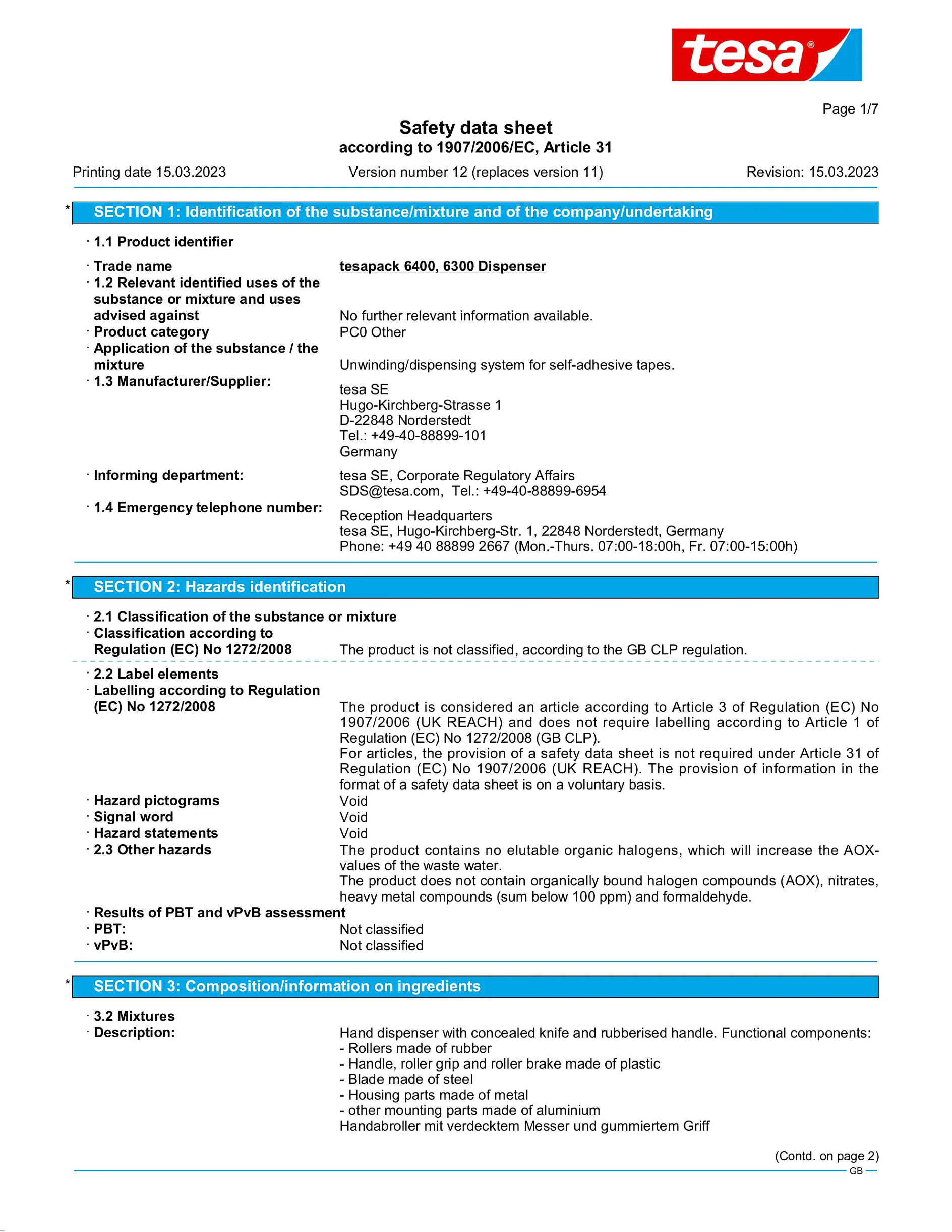 Safety data sheet_tesapack® 06400_en-GB_v12
