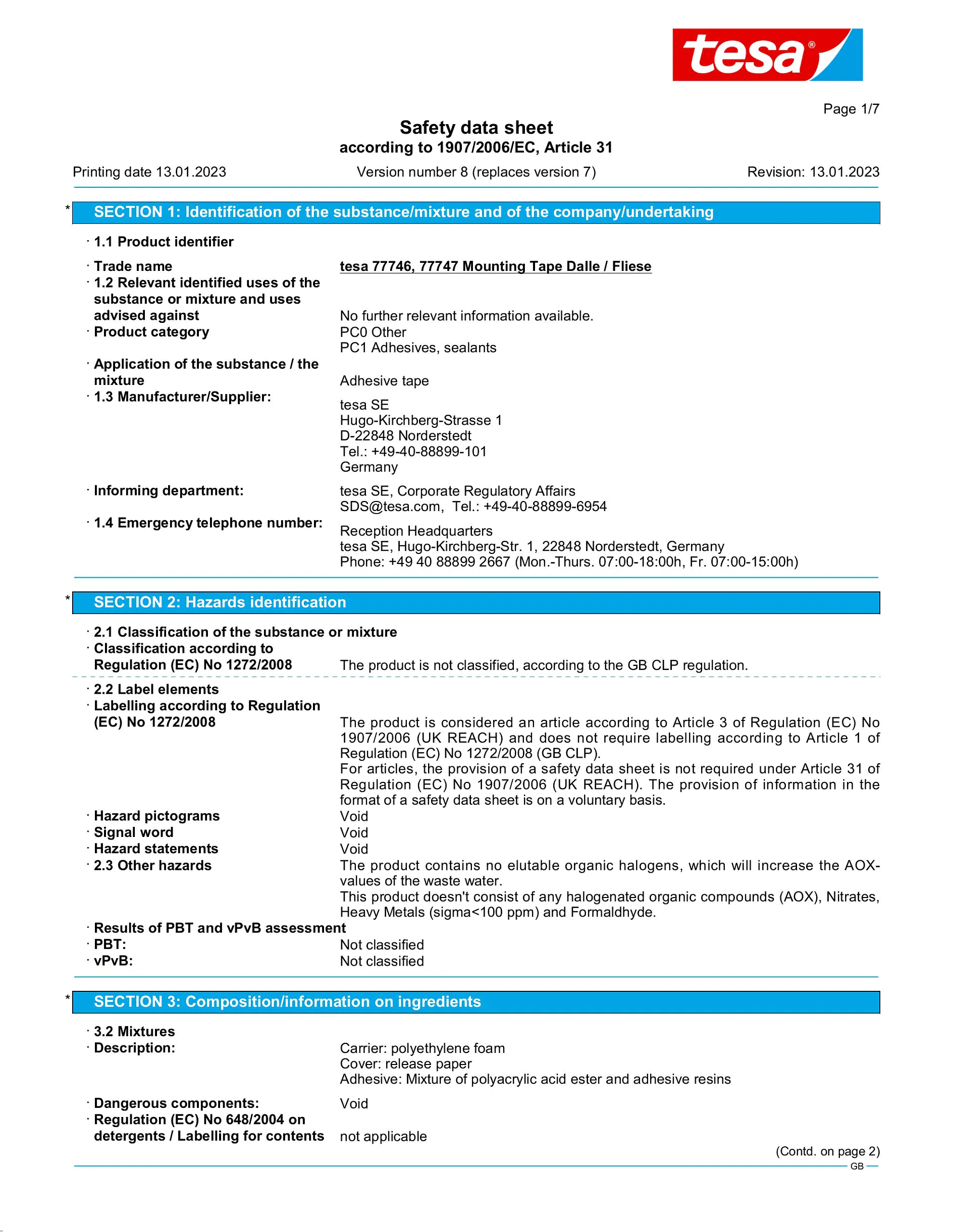 Safety data sheet_tesa® 77746_en-GB_v8