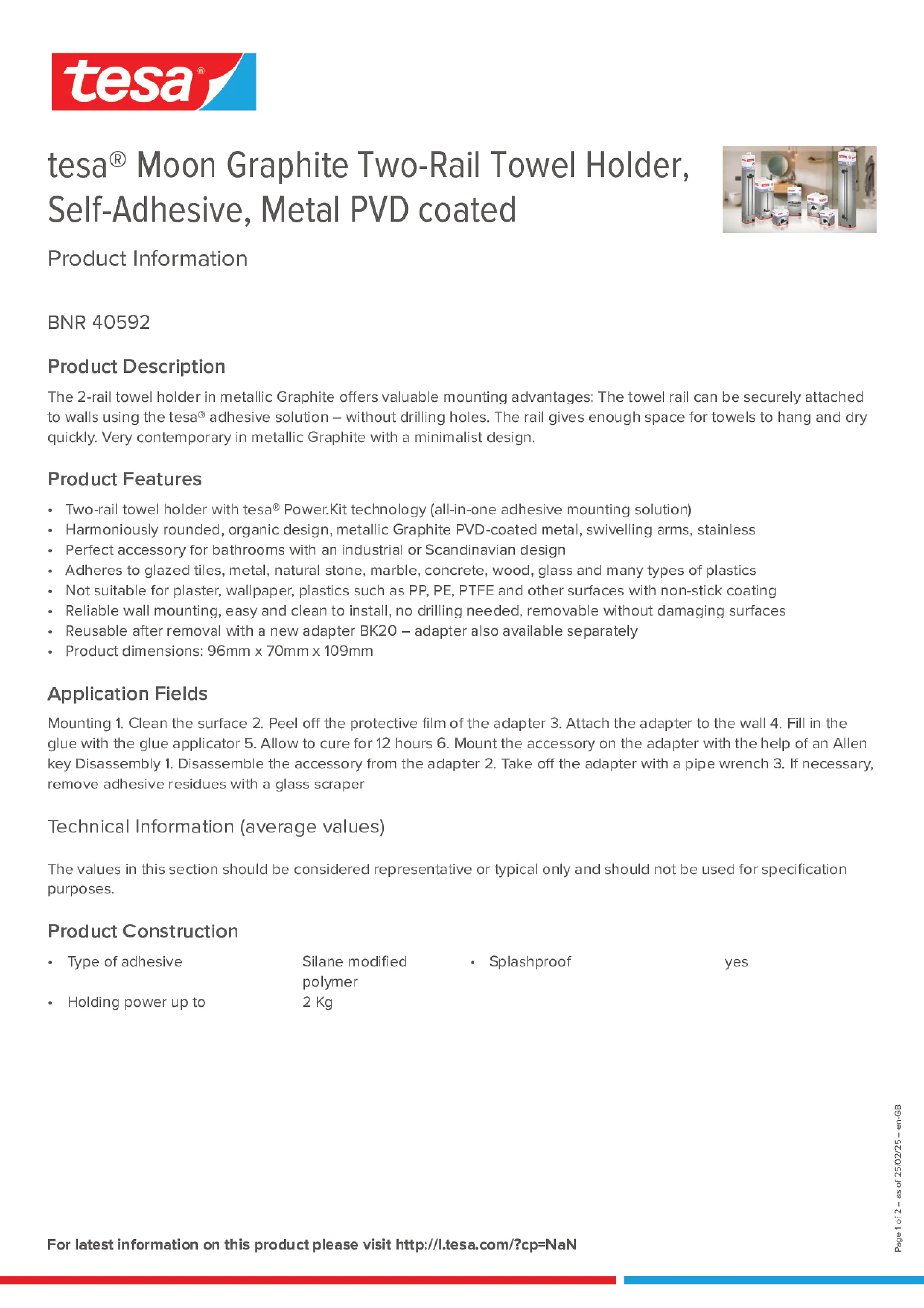 Product information_tesa® 40592_en-GB
