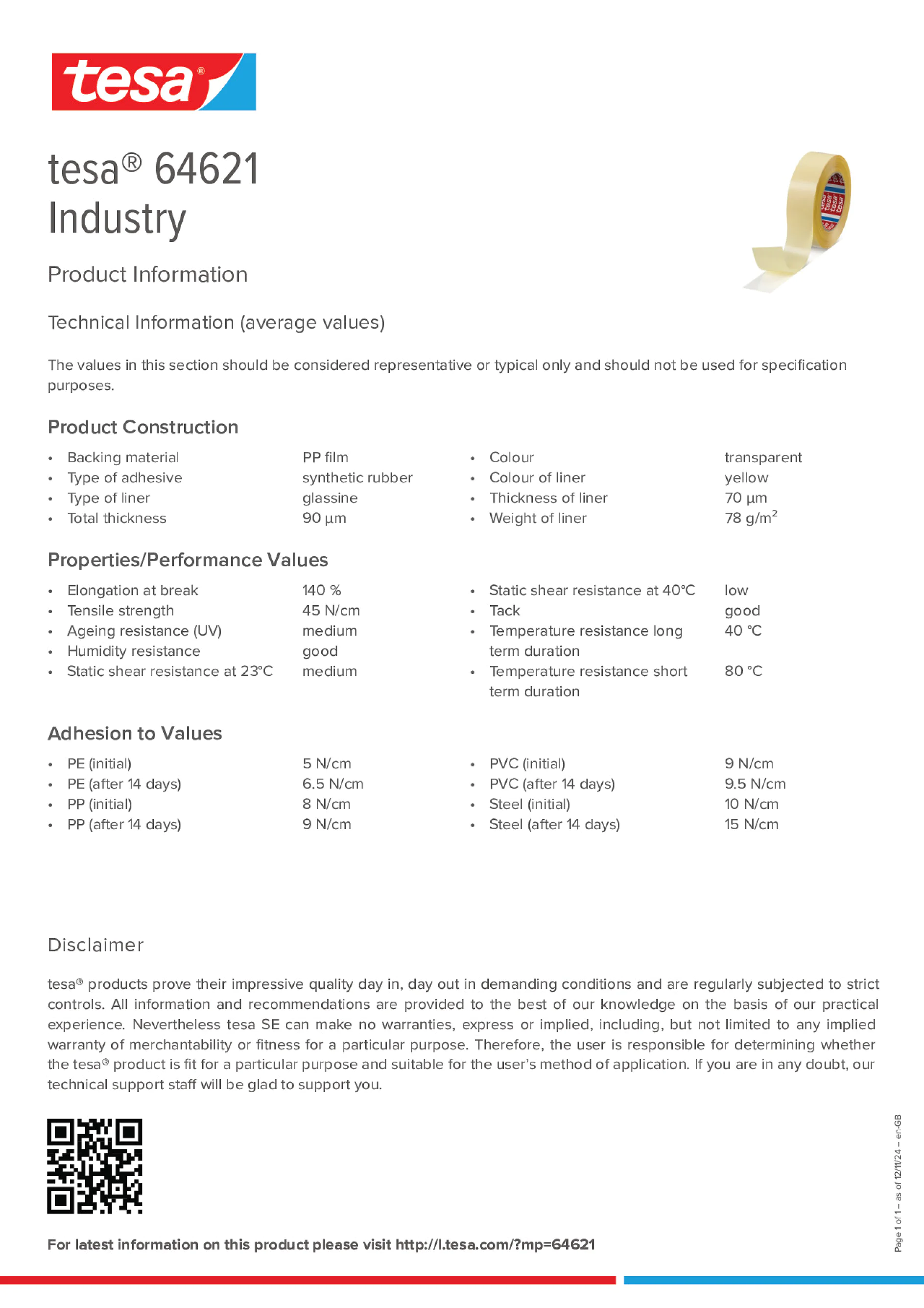 Product information_tesa® 64621_en-GB