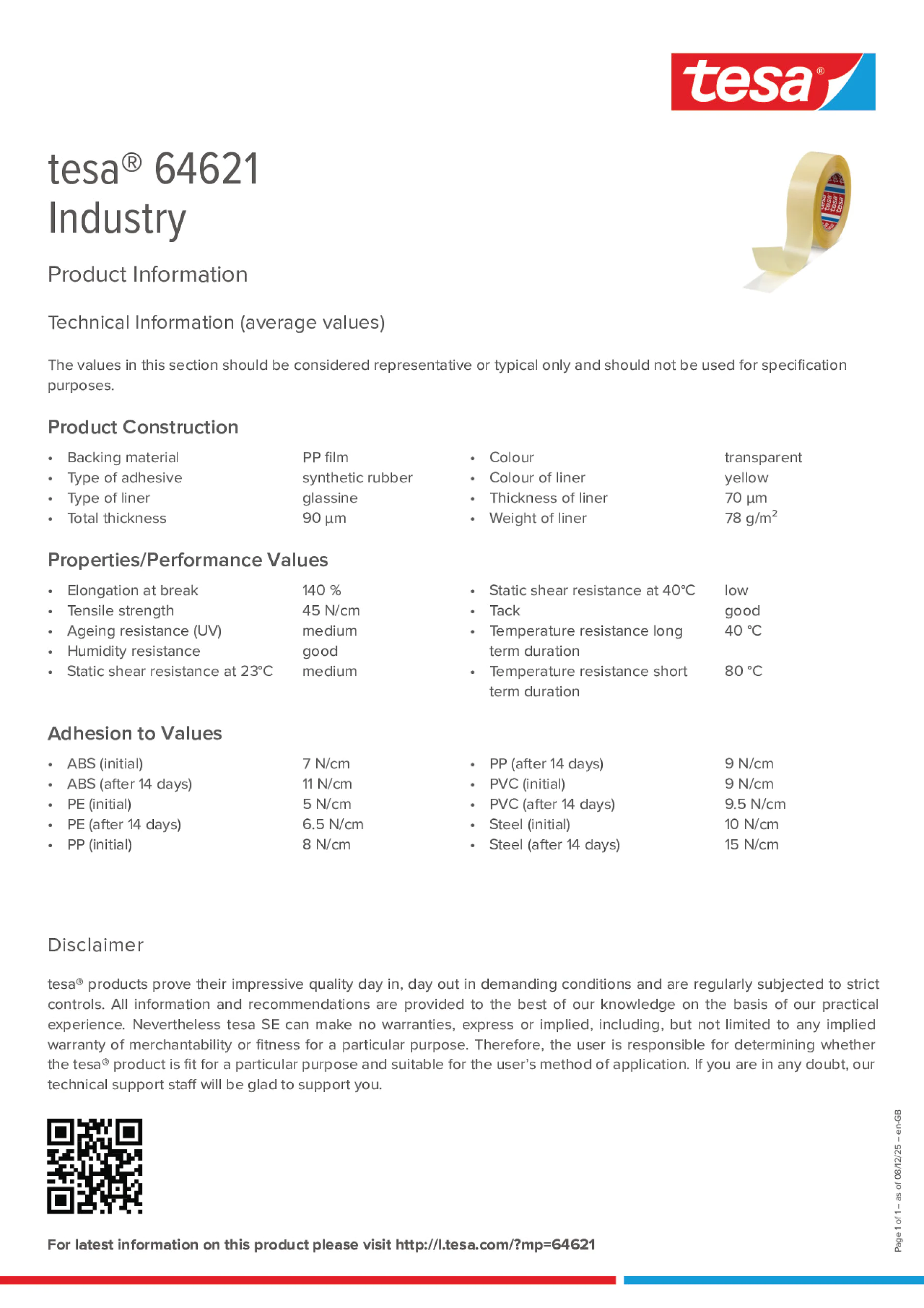 Product information_tesa® 64621_en-GB