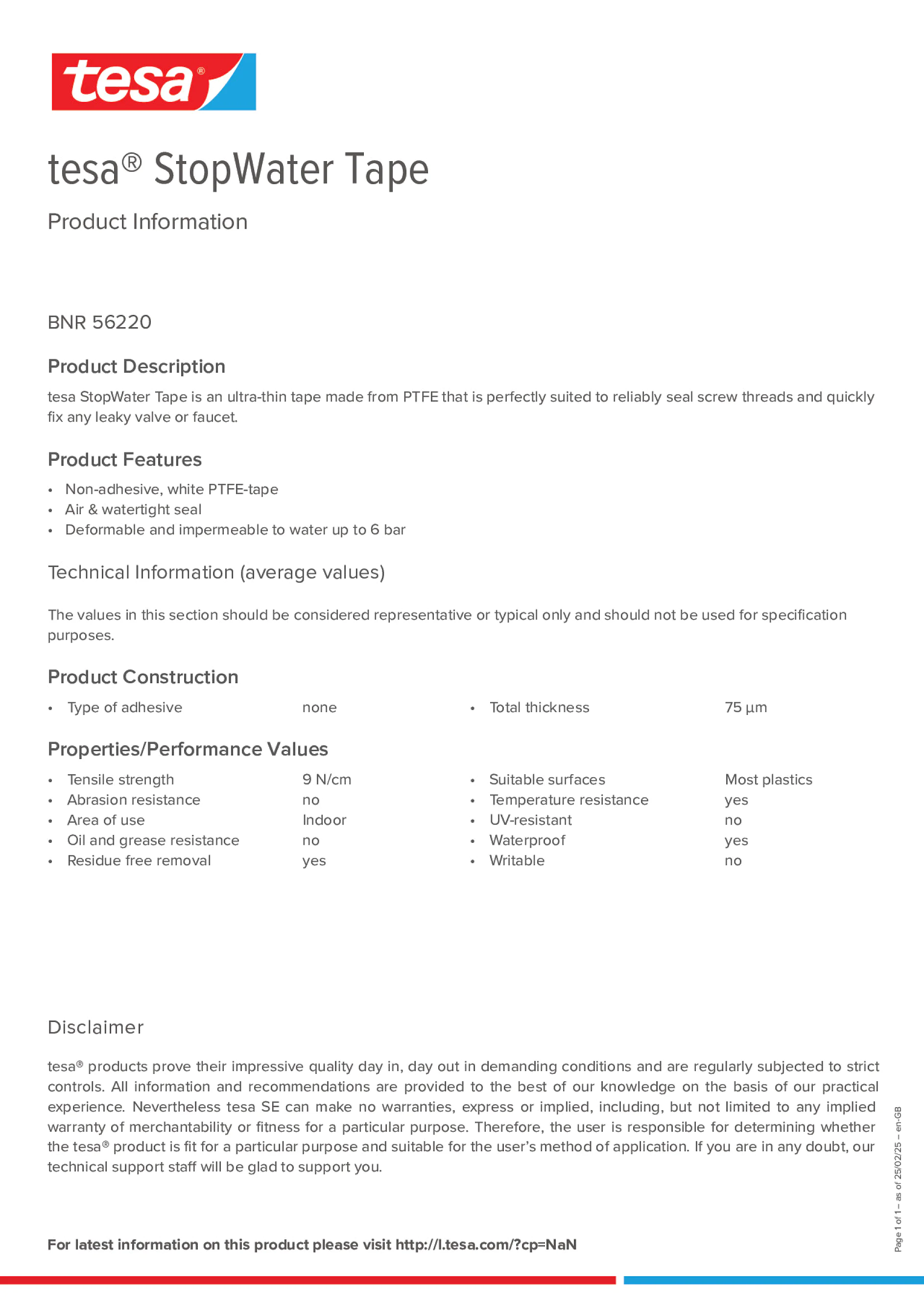 Product information_tesa® 56220_en-GB