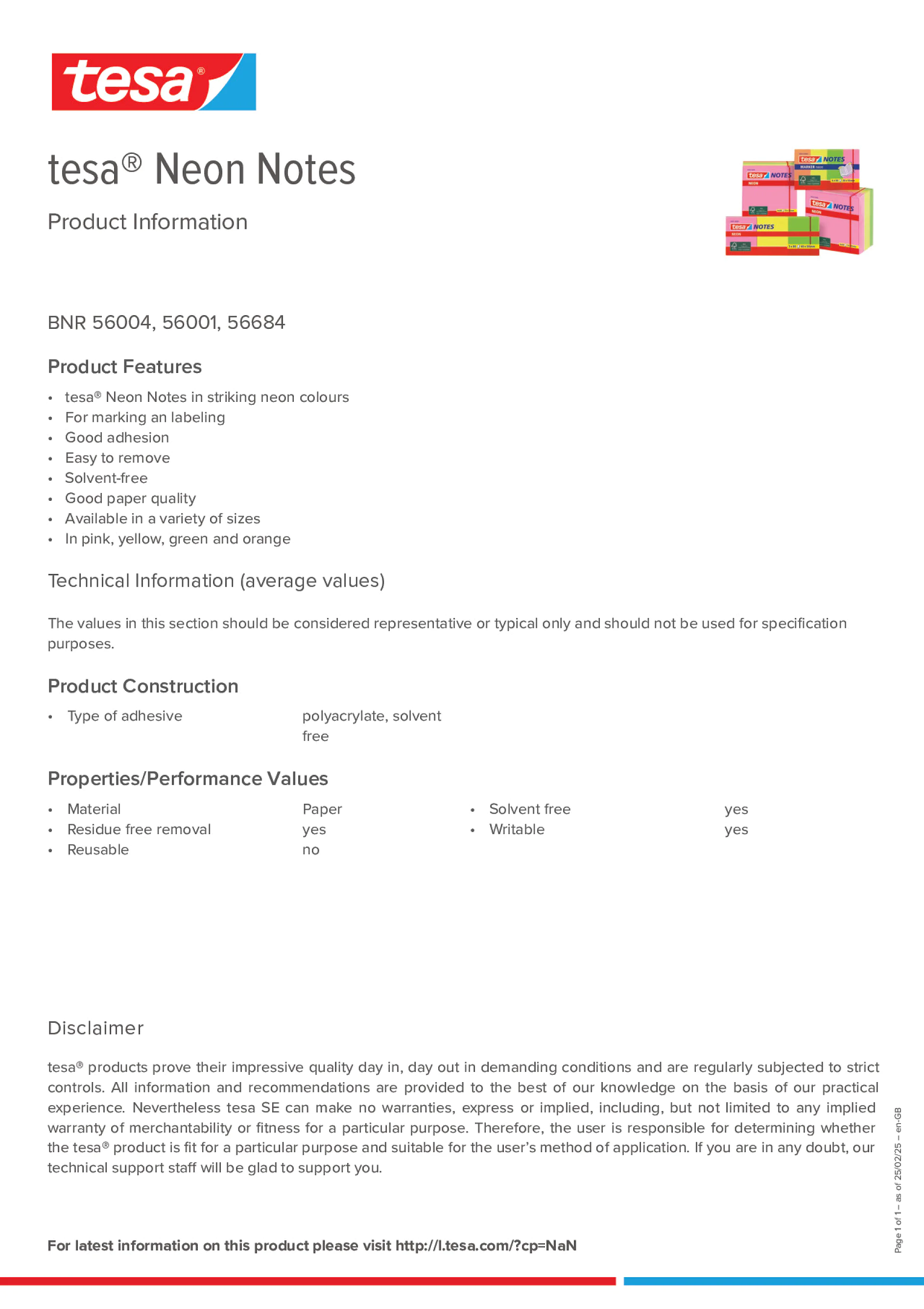 Product information_tesa® 56001_en-GB