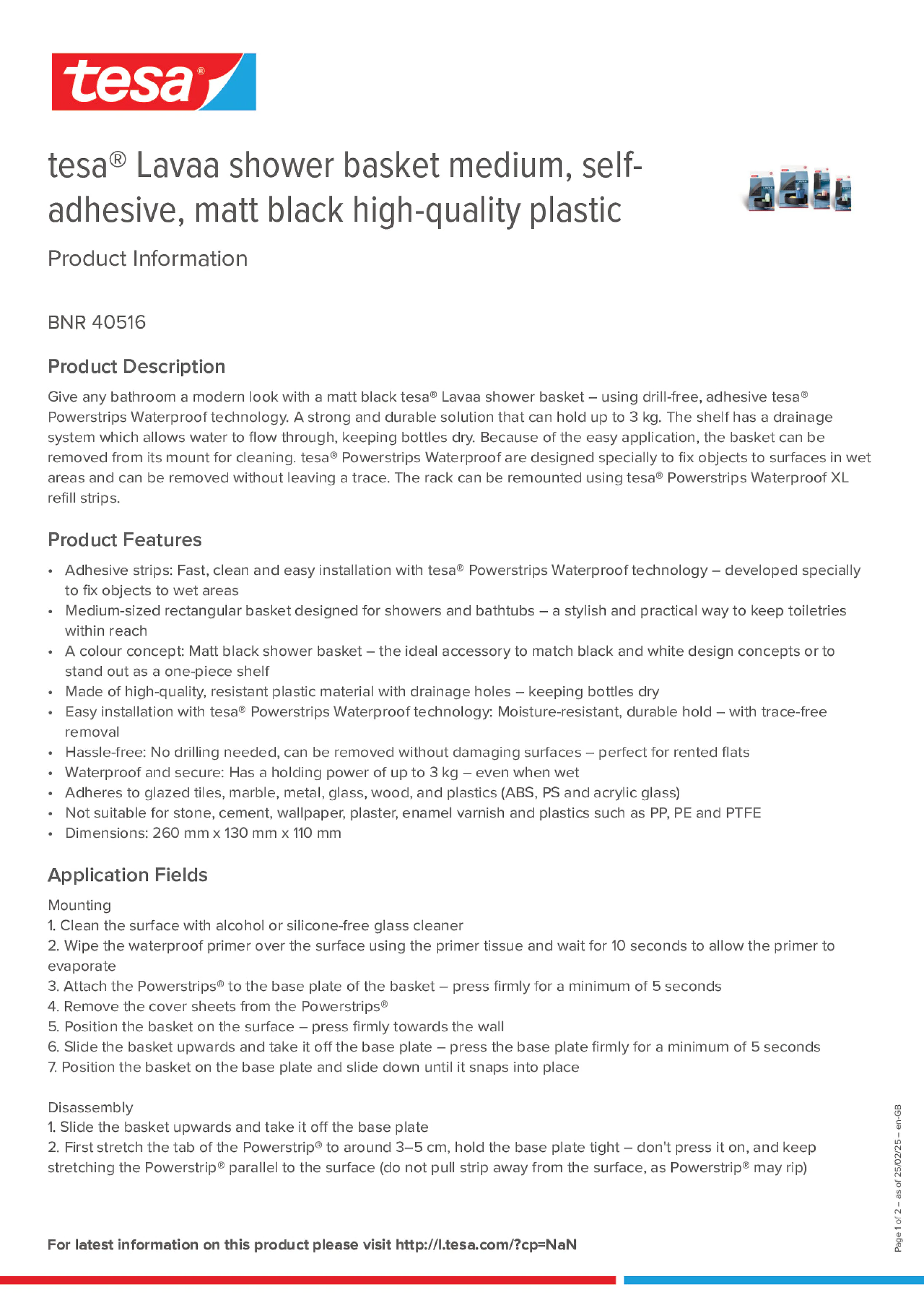 Product information_tesa® 40516_en-GB