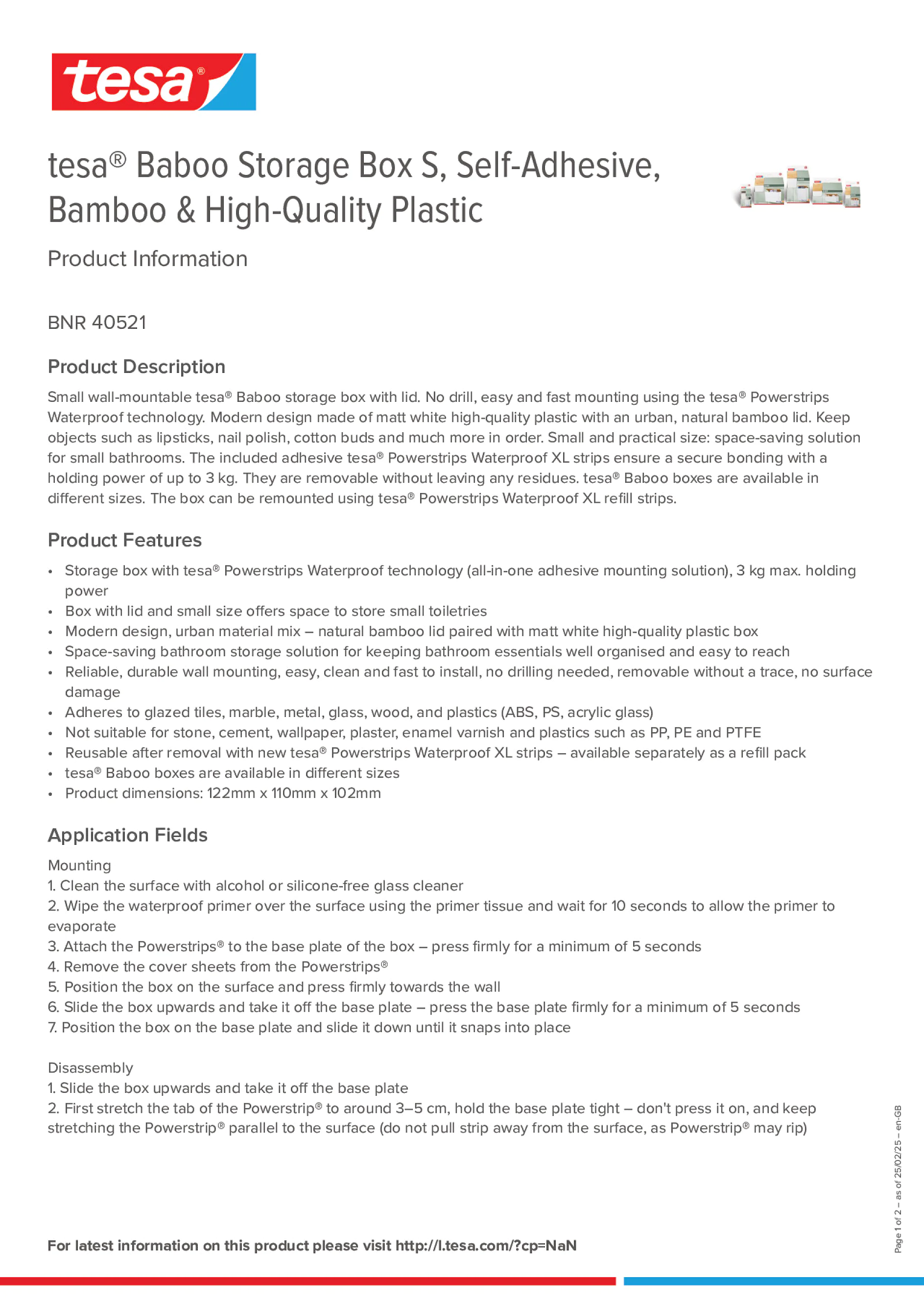 Product information_tesa® 40521_en-GB