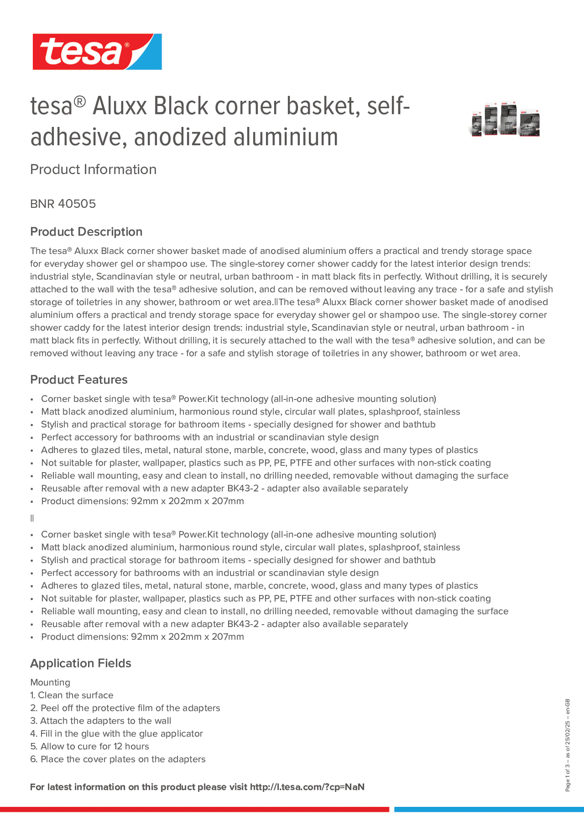 Product information_tesa® 40505_en-GB