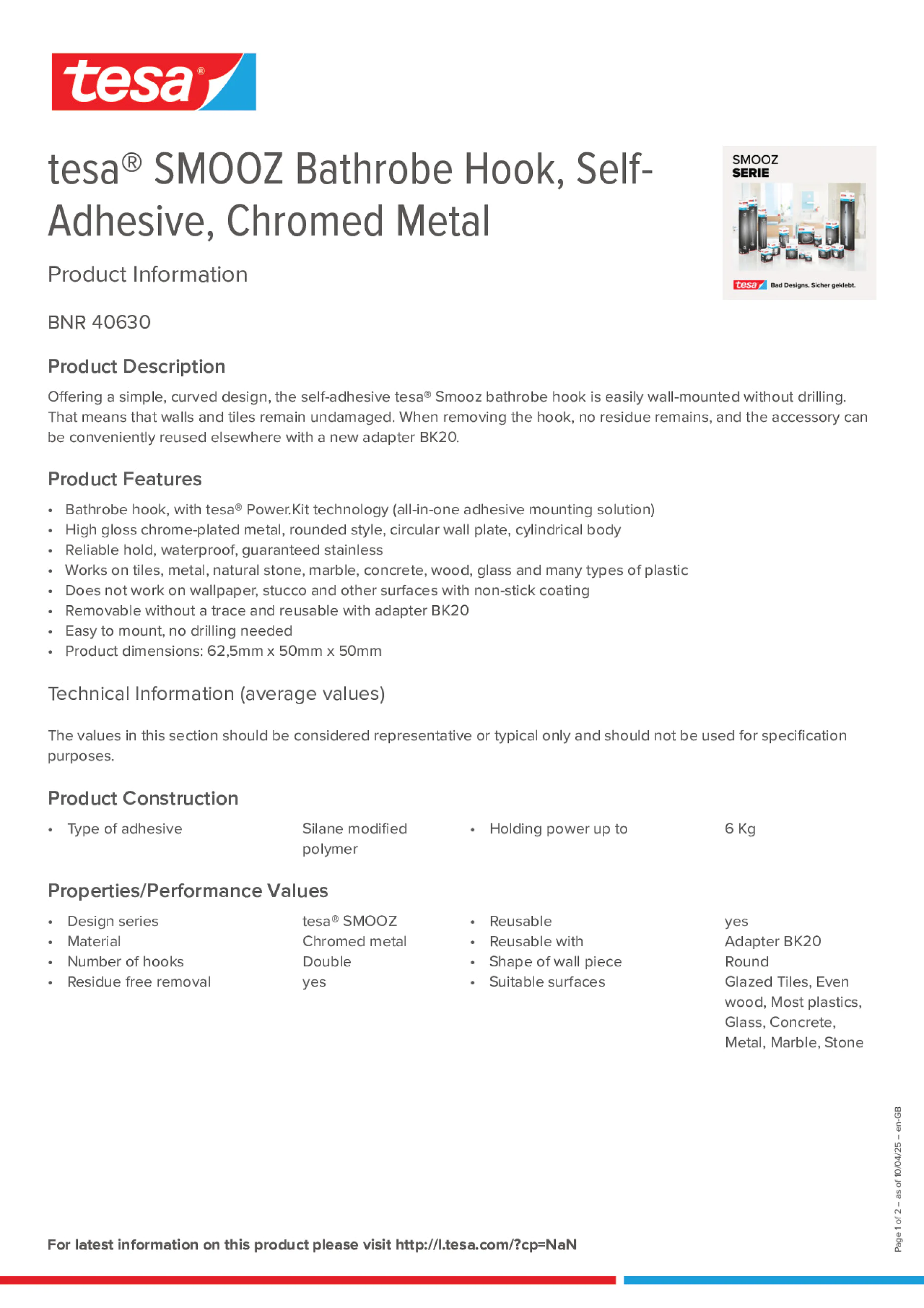 Product information_tesa® 40630_en-GB
