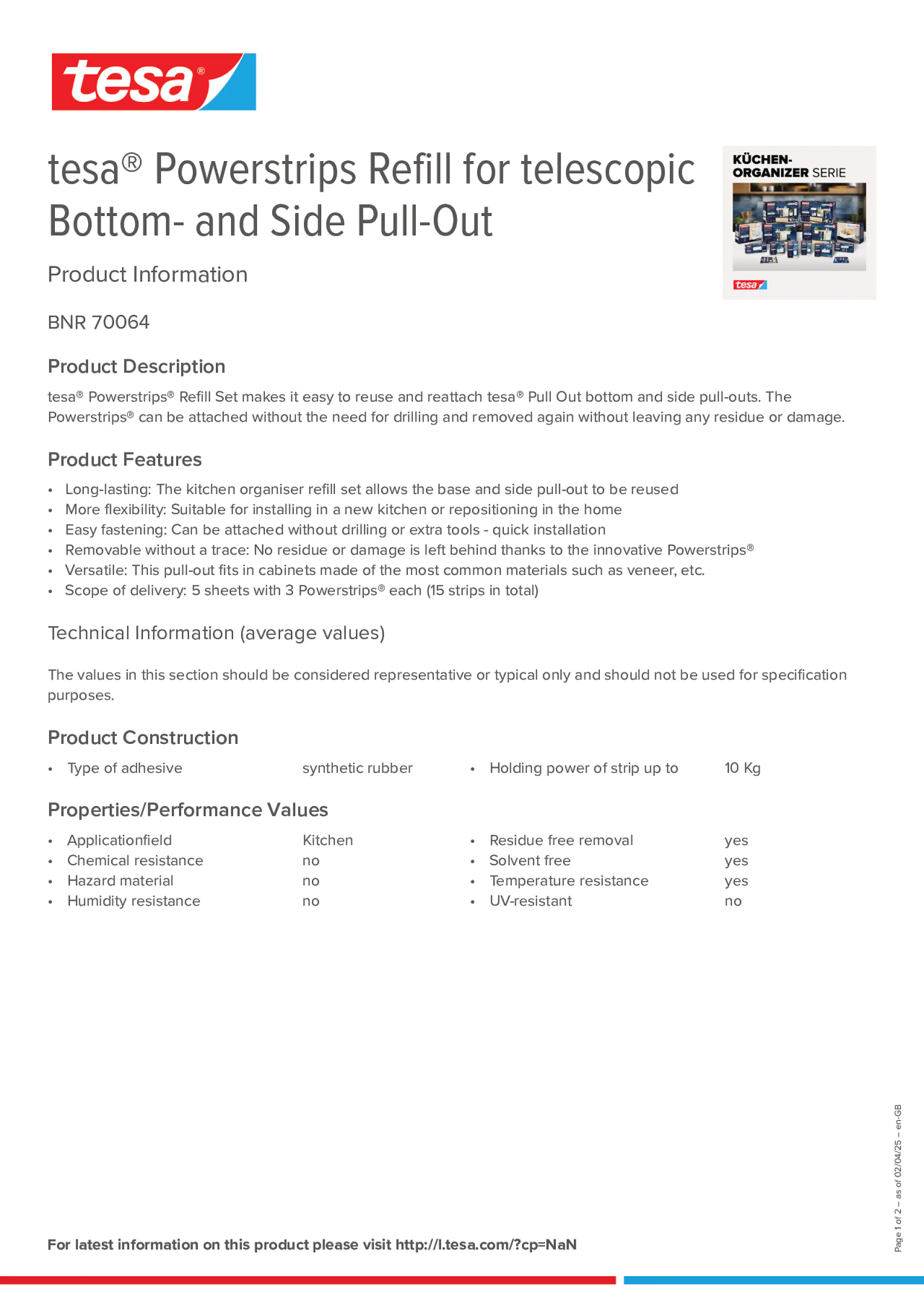 Product information_tesa® Powerstrips 70064_en-GB