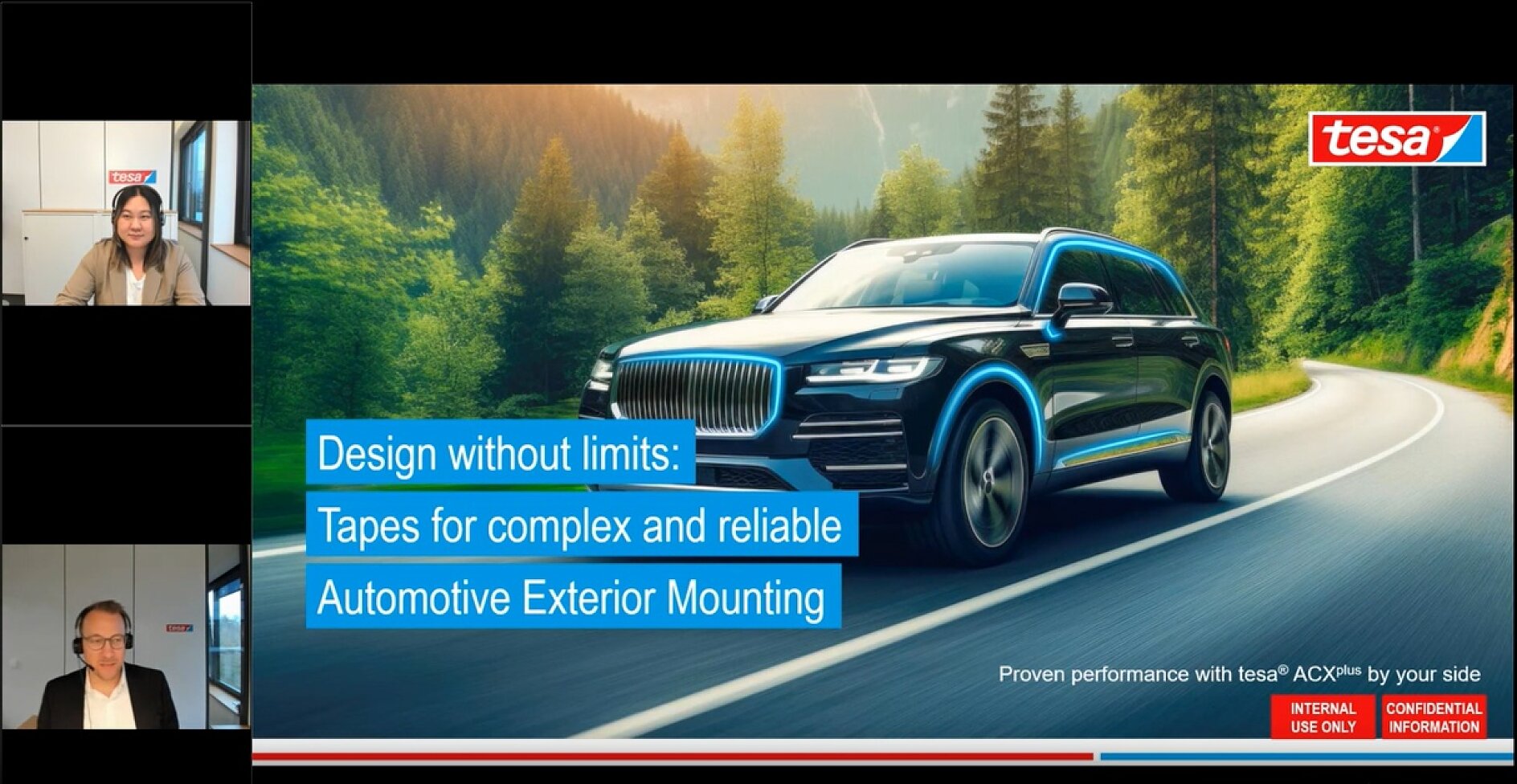 Design Without Limits - Tapes for complex and reliable Car Exterior Mounting Design Without Limits - Tapes for complex and reliable Car Exterior Mounting