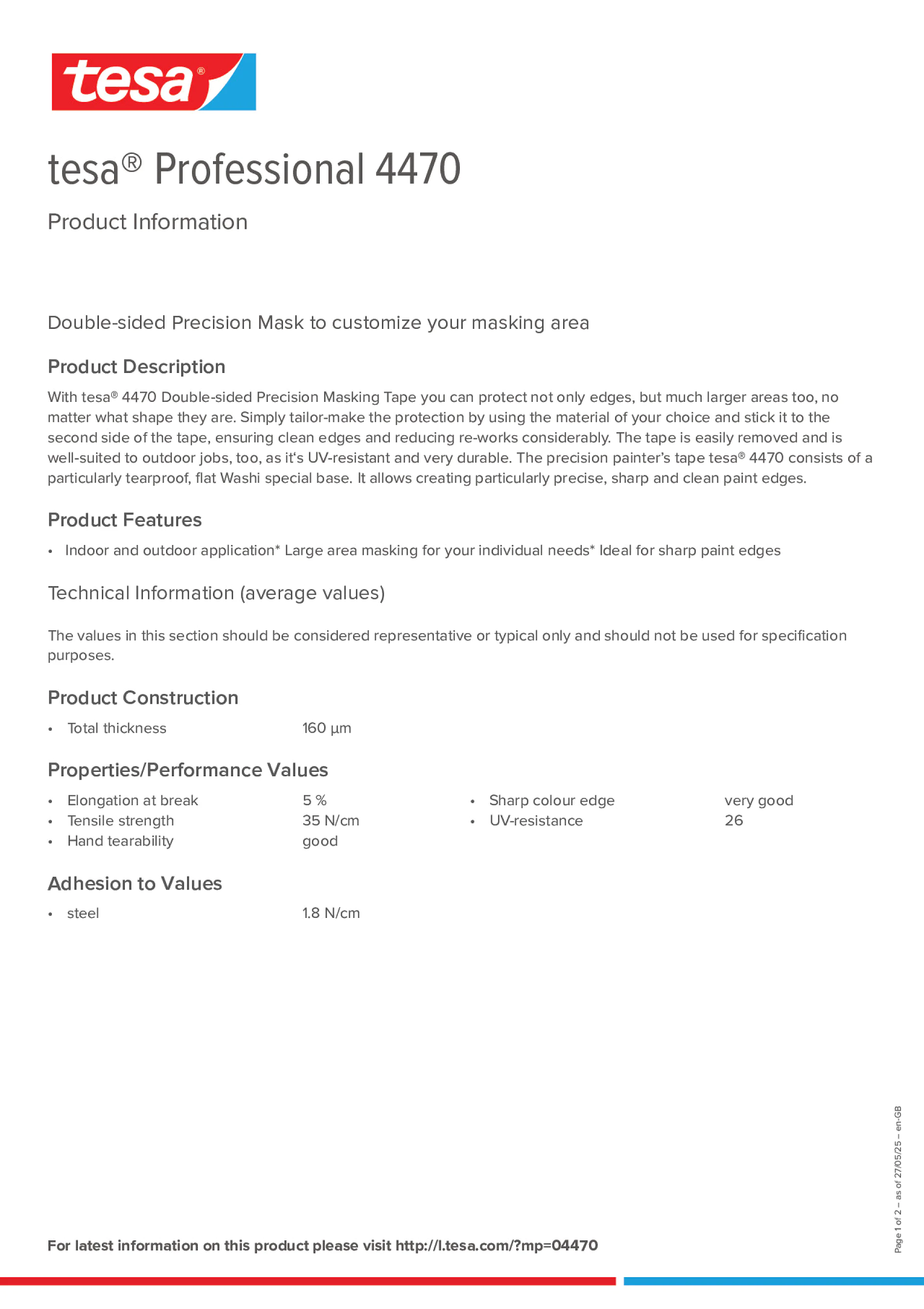 Product information_tesa® Professional 04470_en-GB