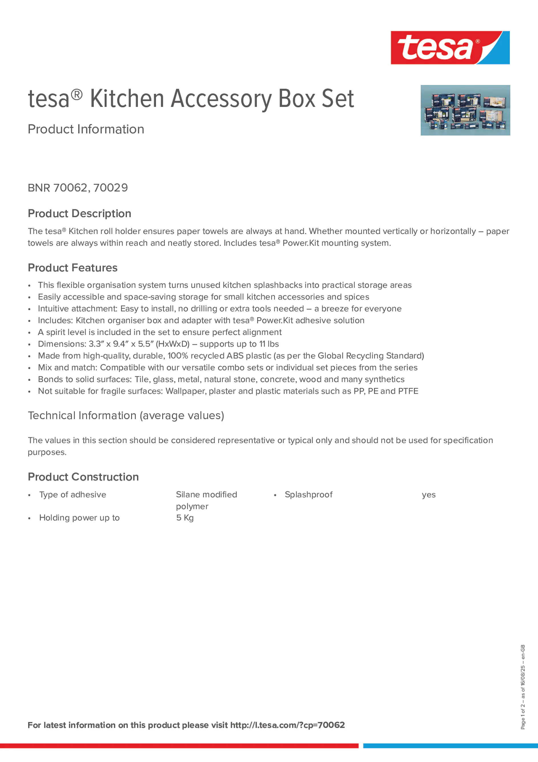 Product information_tesa® 70062_en-GB