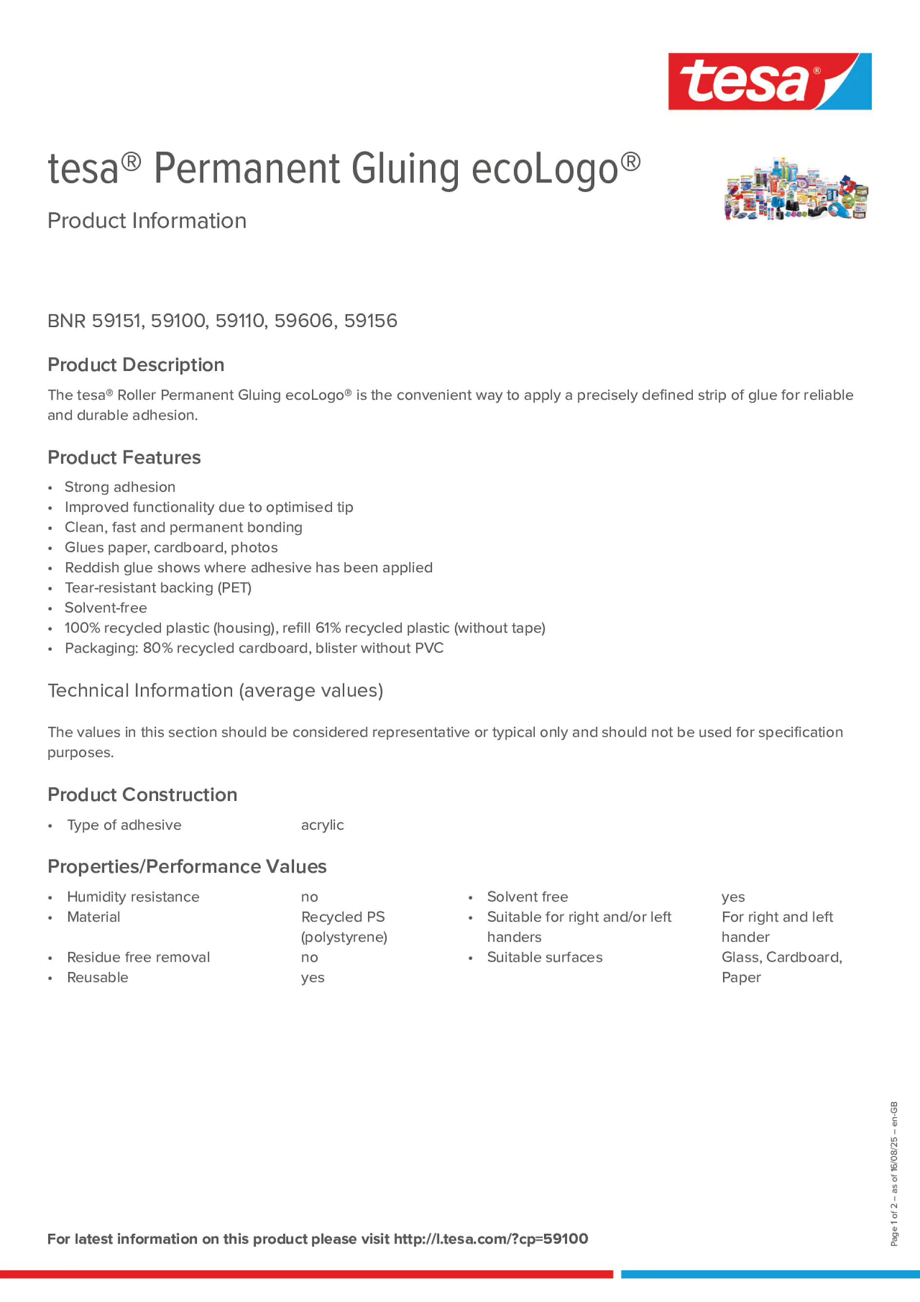 Product information_tesa® 59156_en-GB