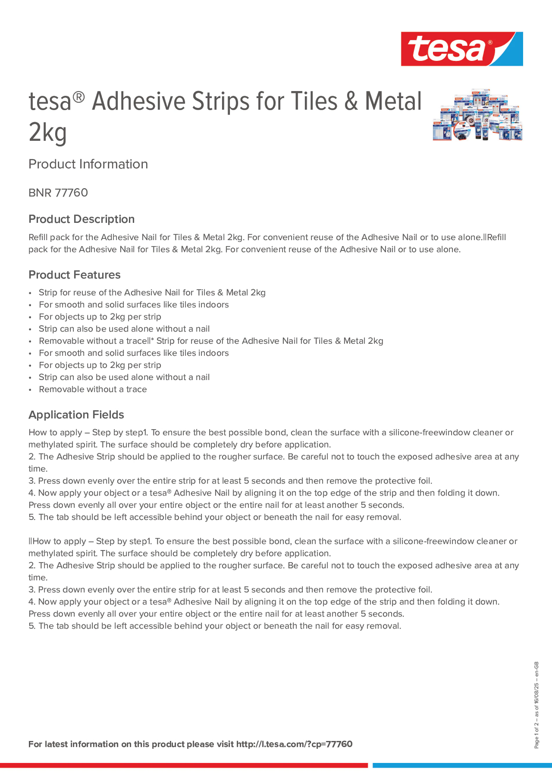 Product information_tesa® 77760_en-GB