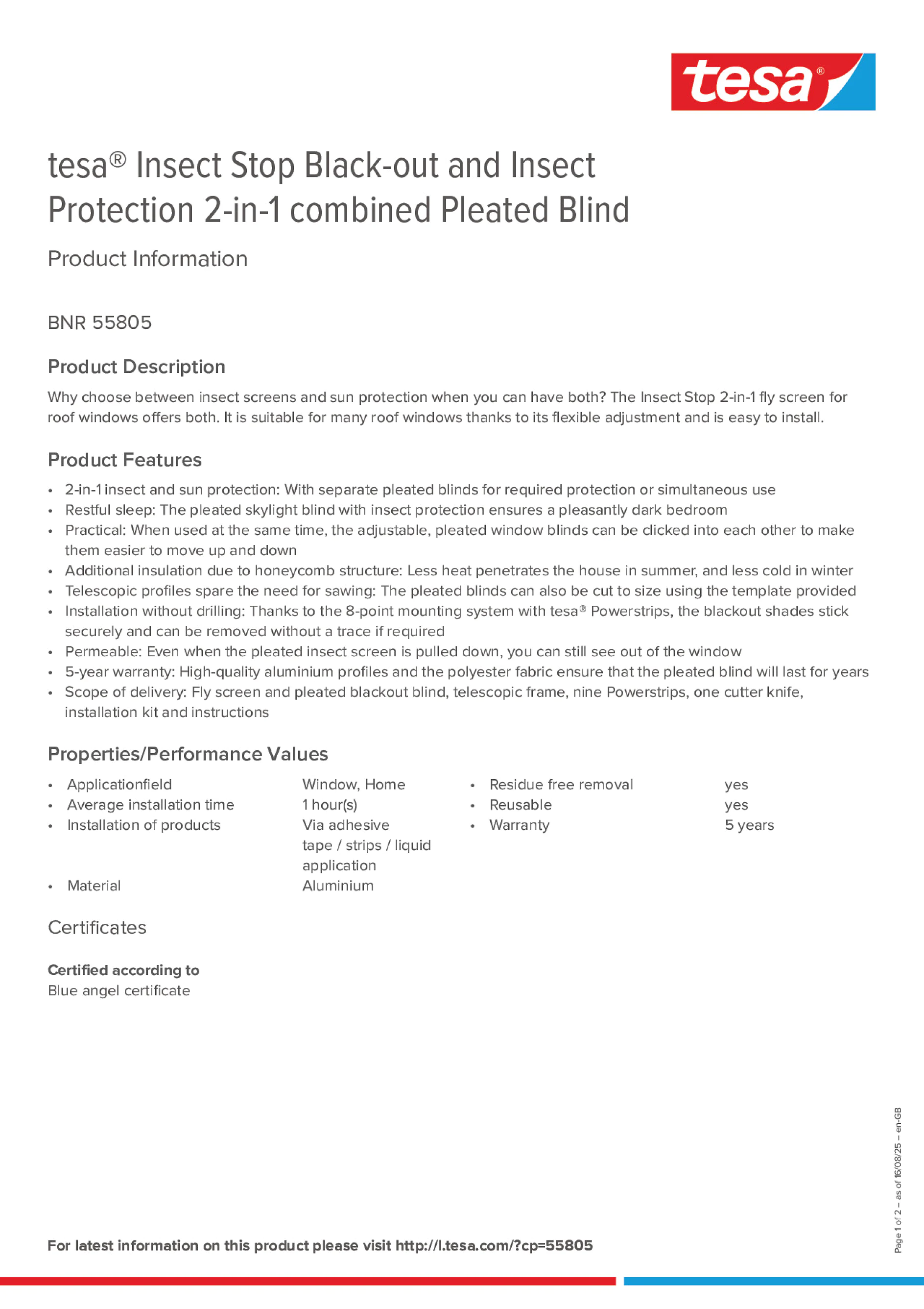 Product information_tesa® 55805_en-GB